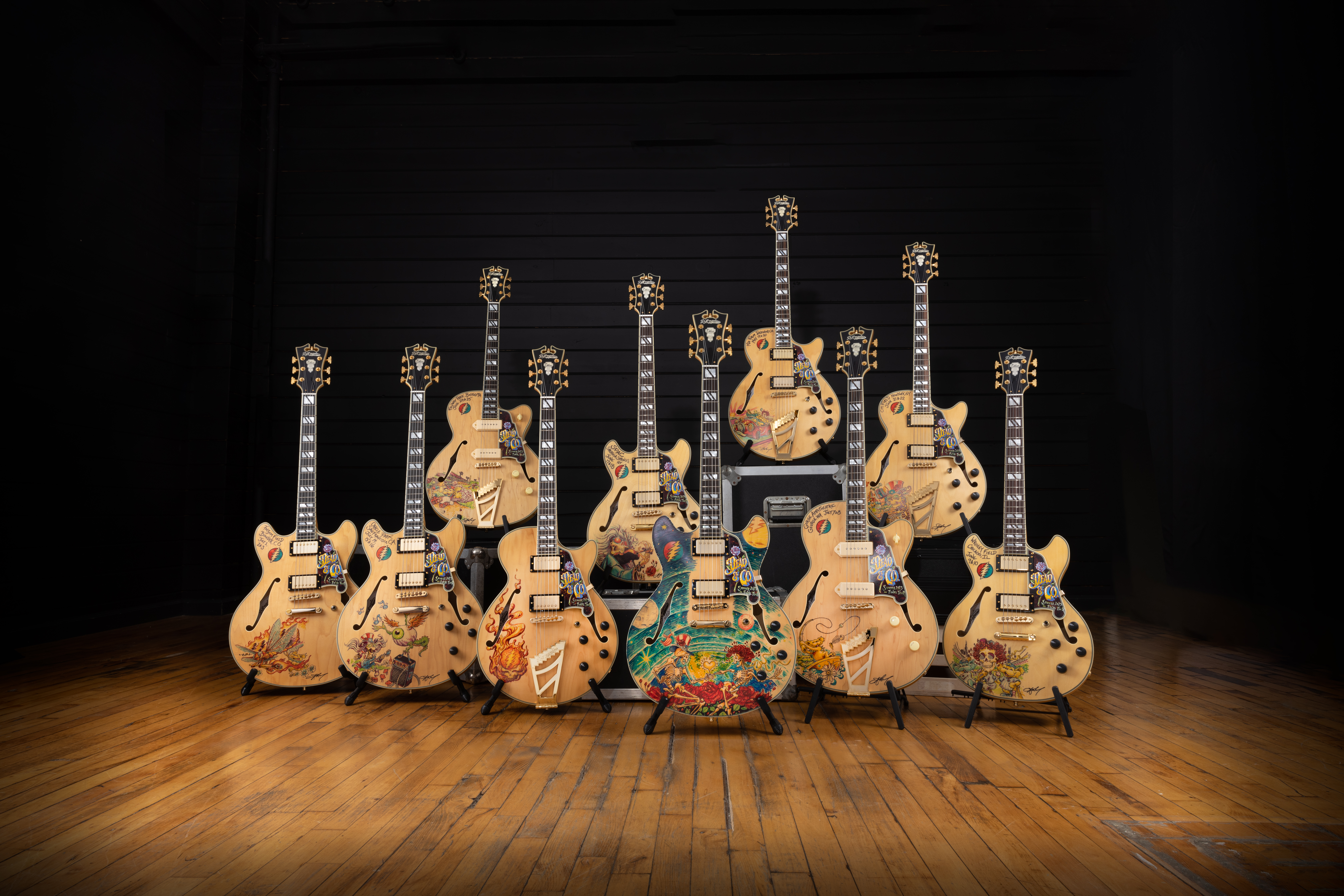 DEAD & COMPANY TO AUCTION CUSTOM SIGNED GUITARS AND OTHER ITEMS ON FINAL TOUR TO SUPPORT CHARITIES