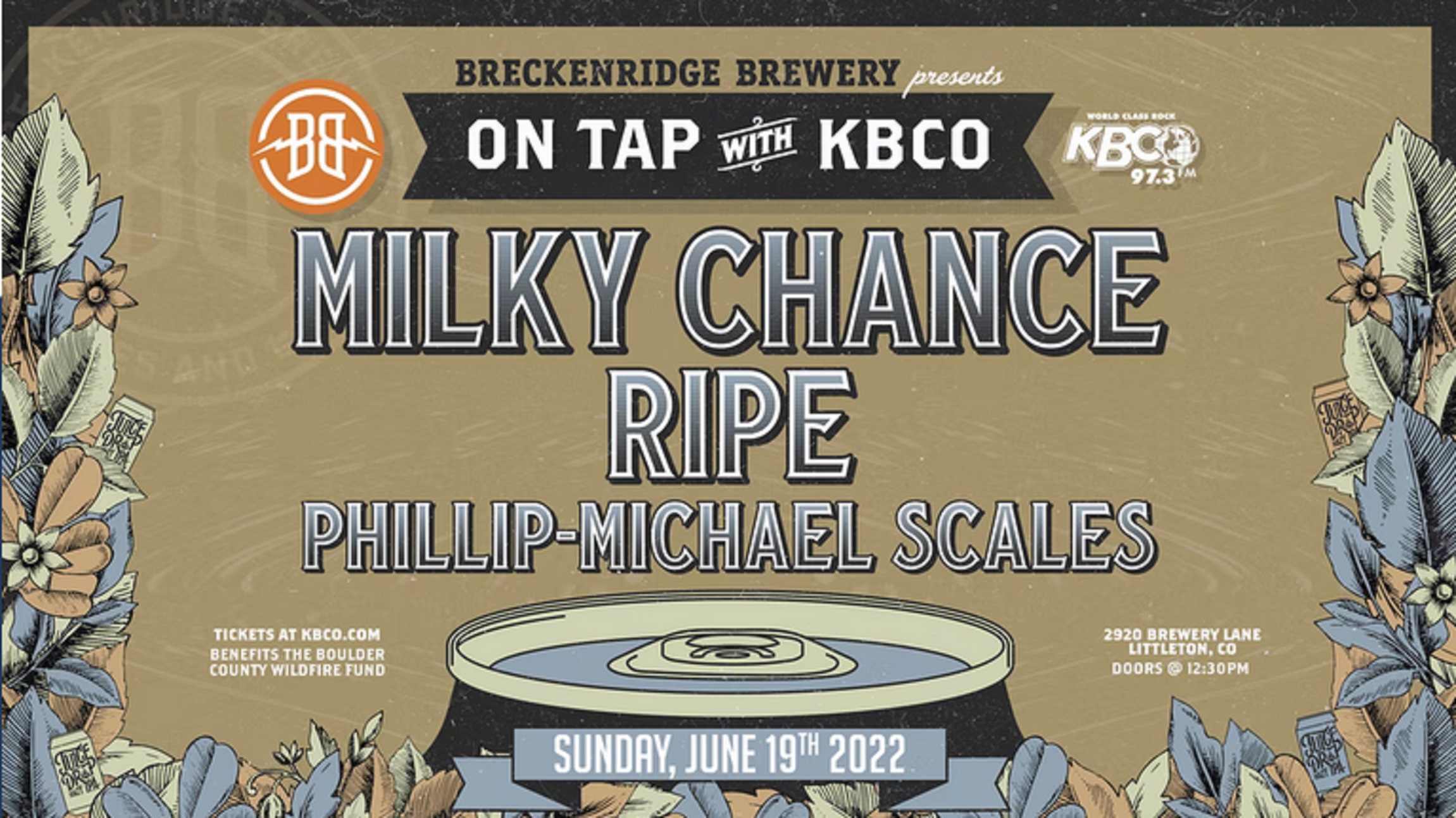 “On Tap with KBCO” Presents Milky Chance and more