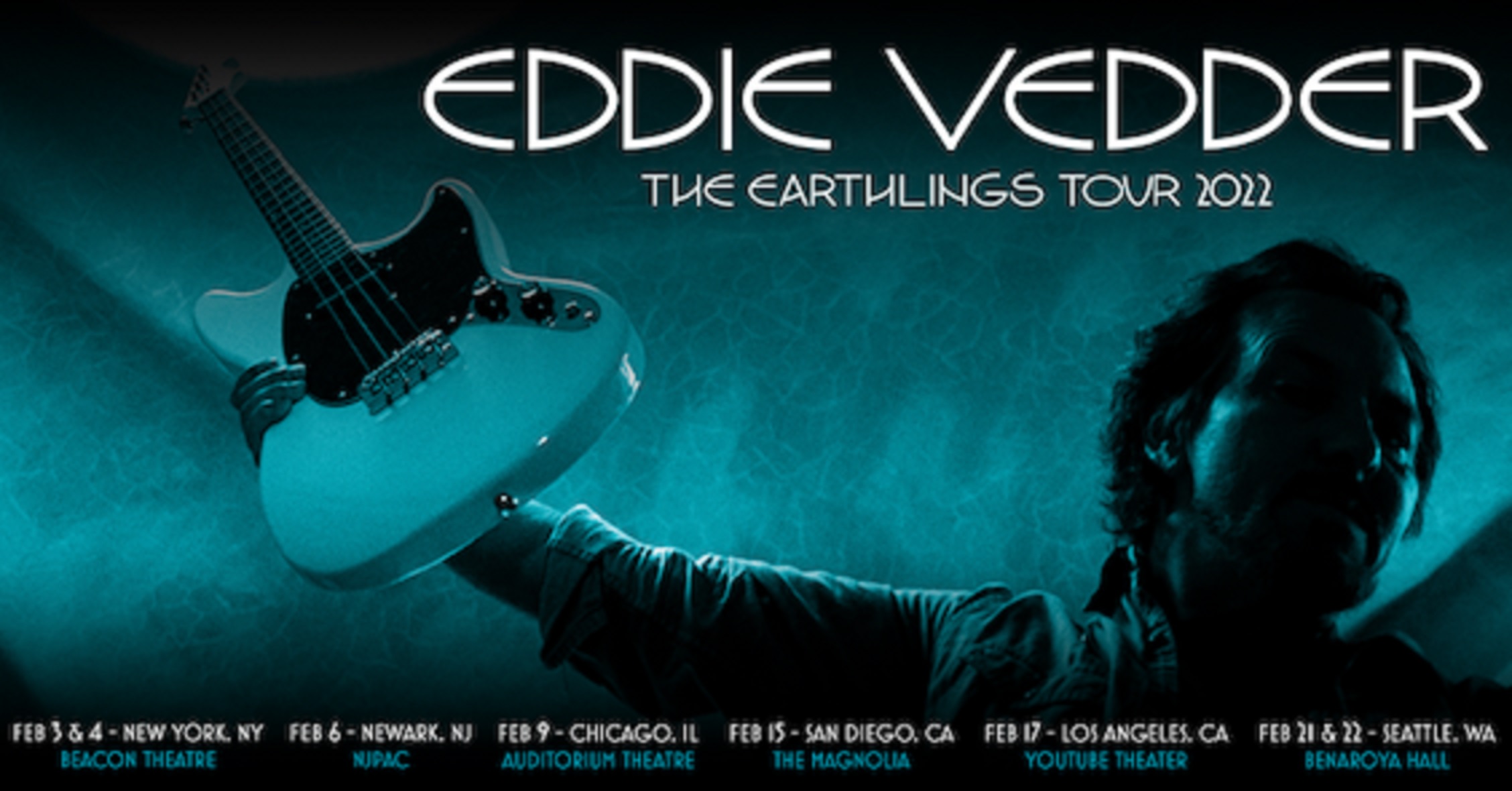 Announcing Eddie Vedder the Earthlings Tour 2022