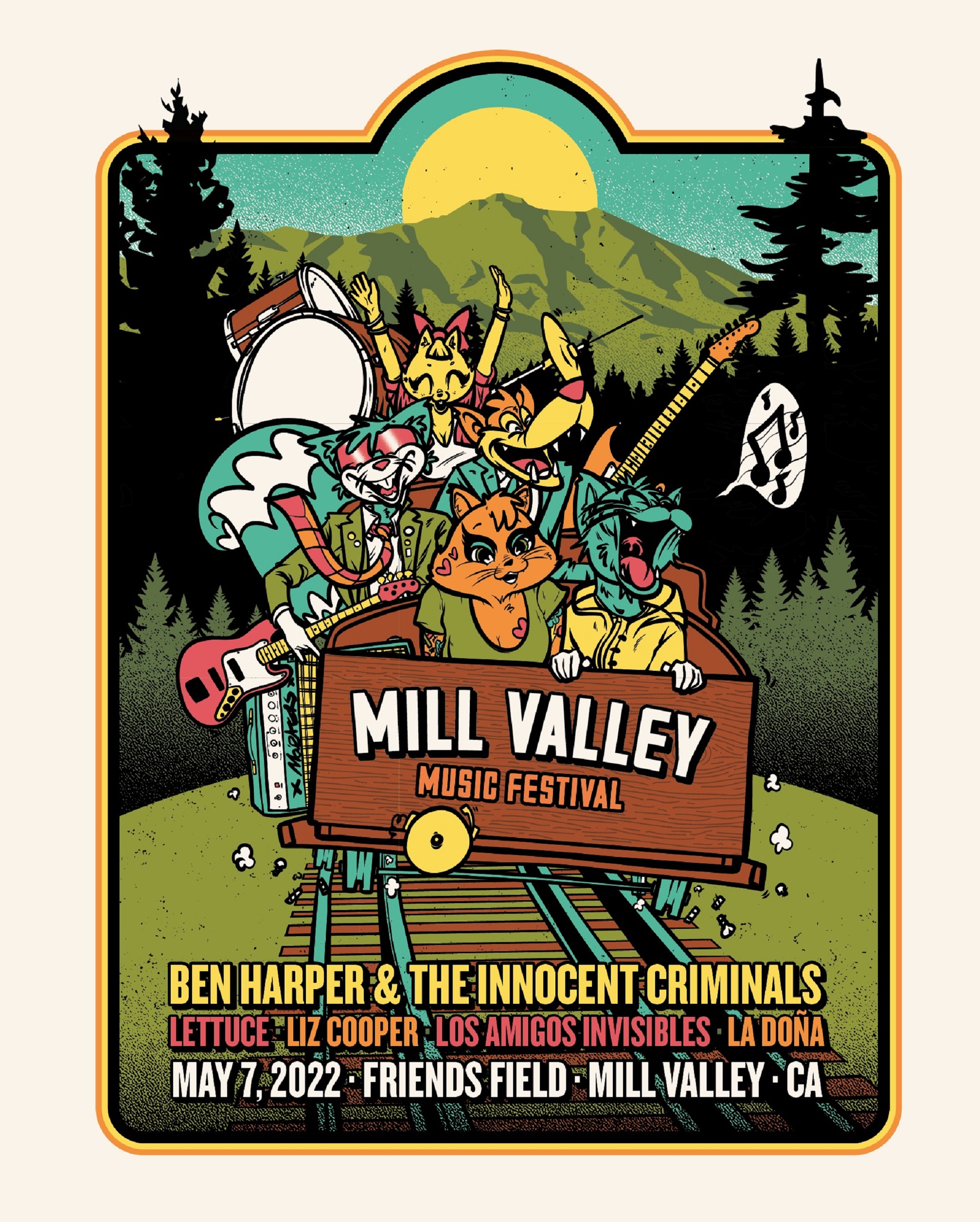 Mill Valley Music Festival Kicks Off May 7 Feat. Ben Harper, Lettuce, Liz Cooper, La Doña & More