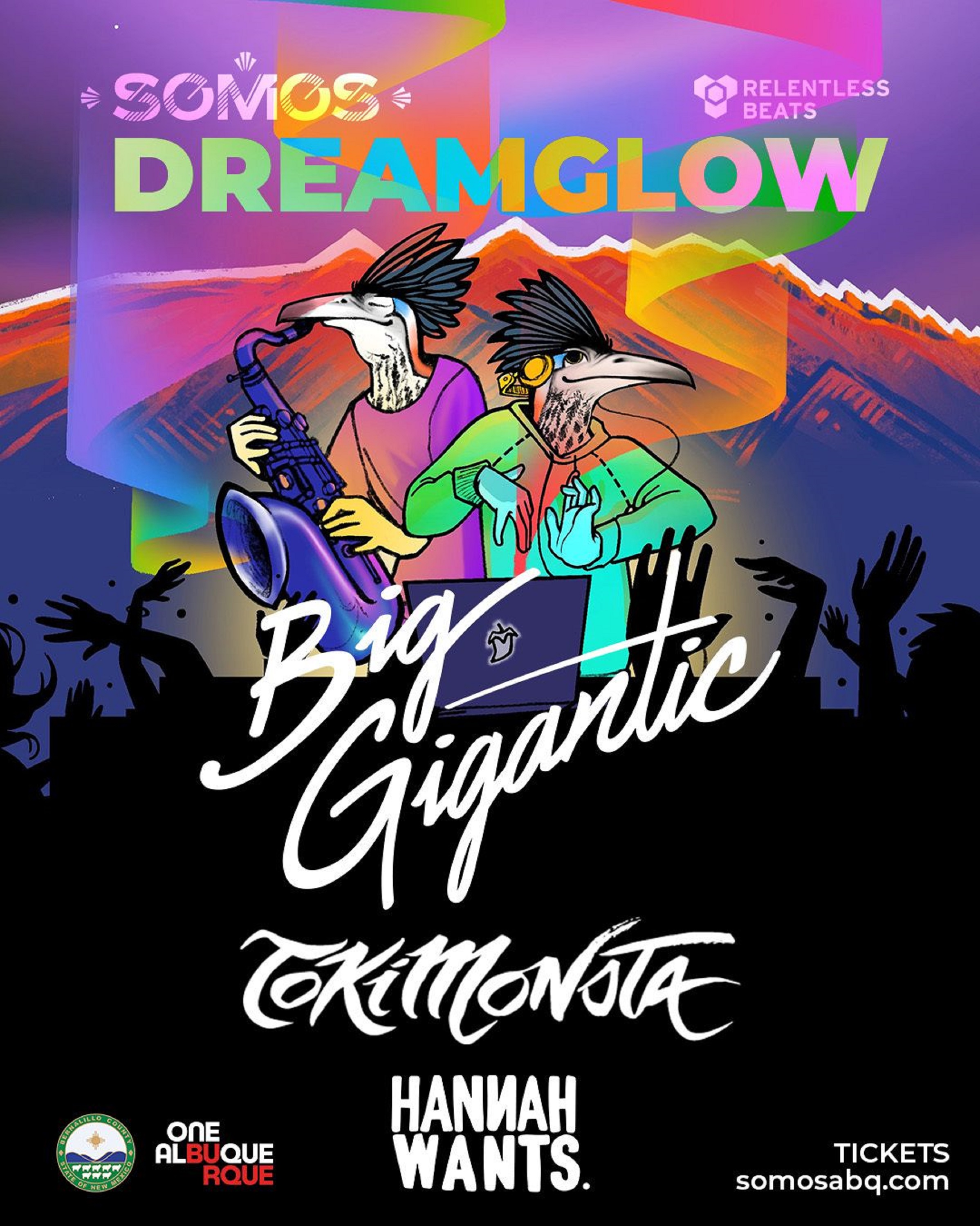 SOMOS ALBUQUERQUE WILL CULMINATE WITH THE RELENTLESS BEATS PRODUCED DREAMGLOW, MAY 14, 2022