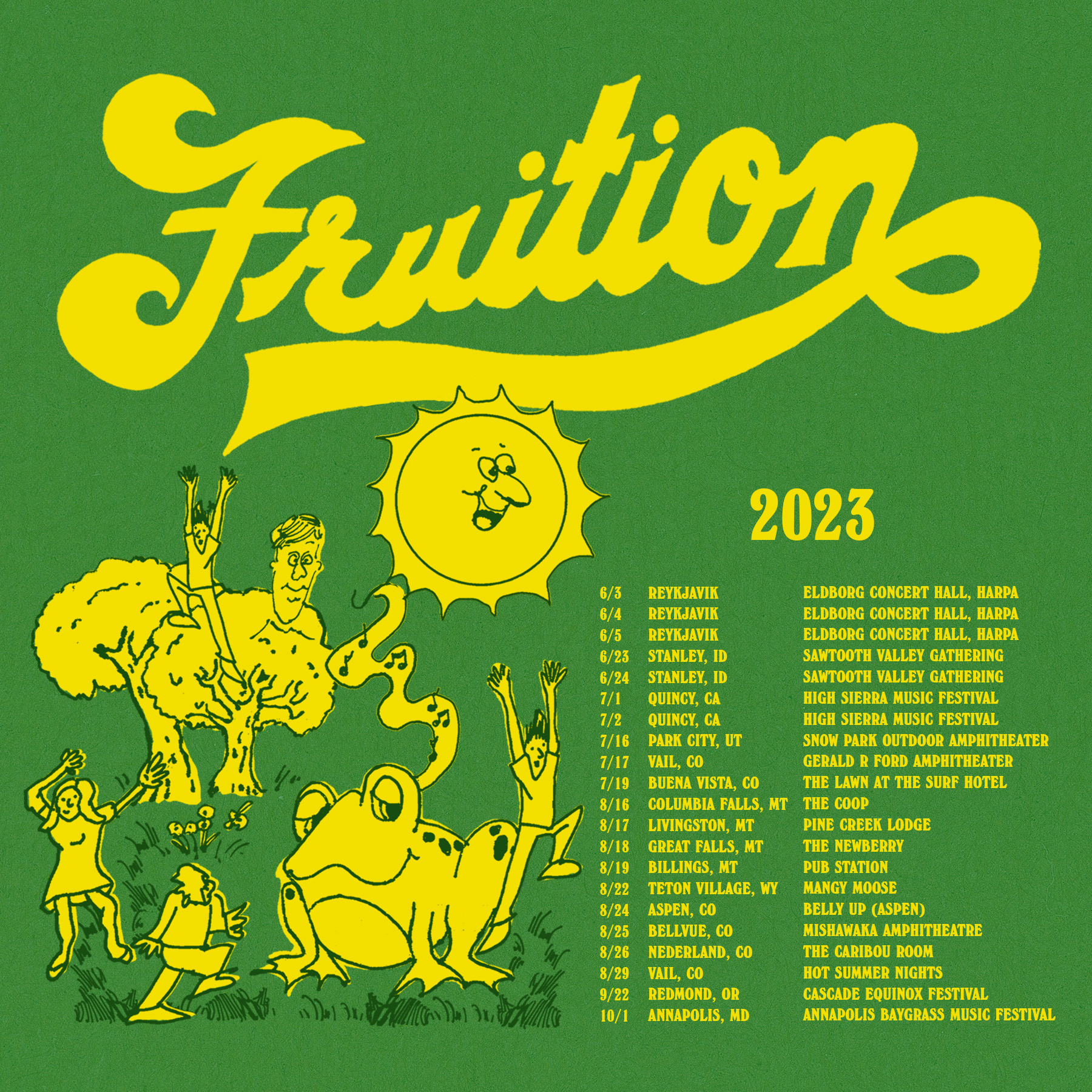Fruition Announces 2023 Summer Tour