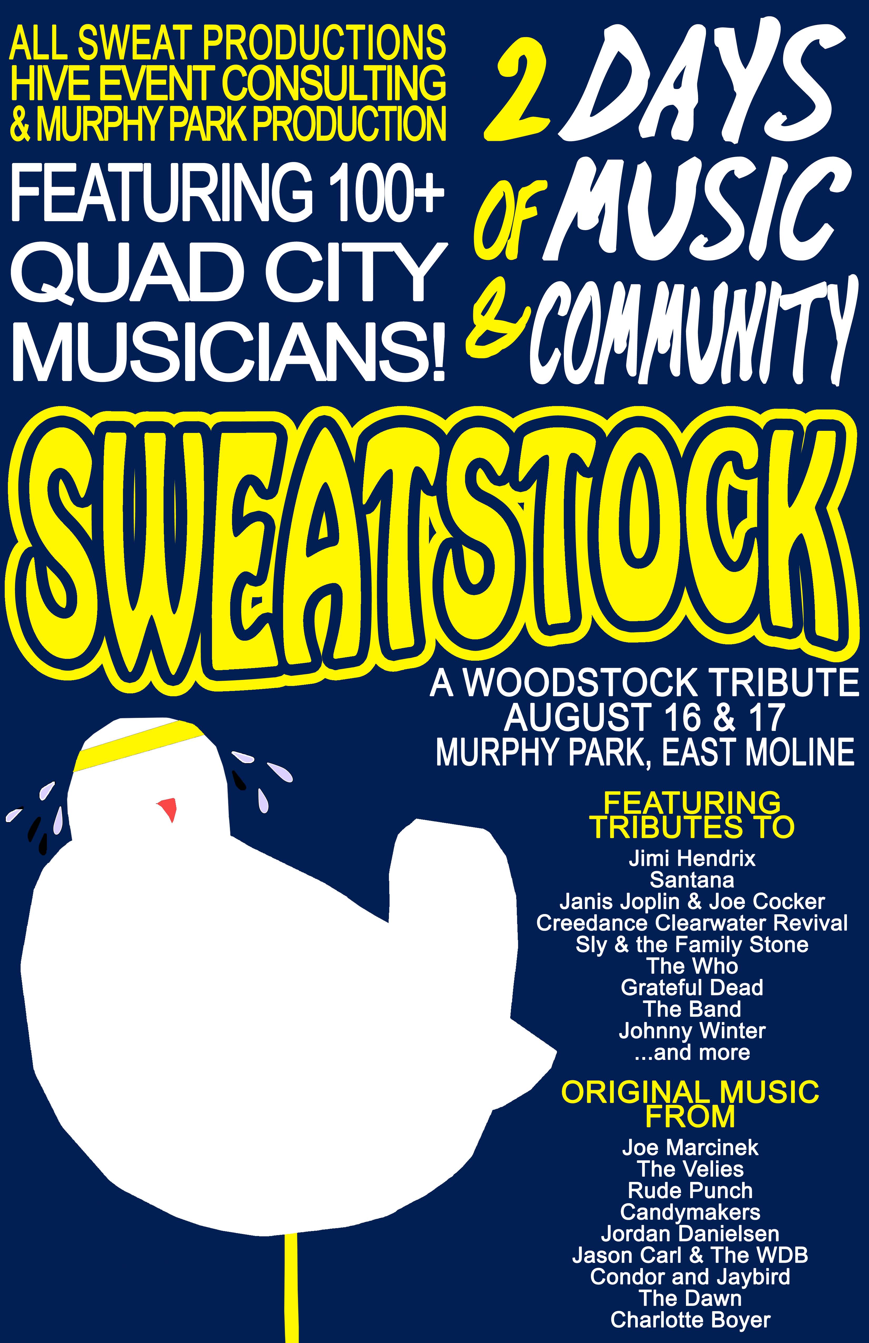 Sweatstock 50th Anniversary Woodstock Tribute Coming to Quad Cities