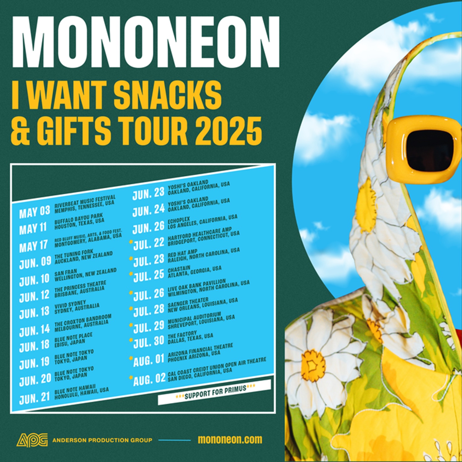 MONONEON RELEASES NEW ALBUM 'YOU HAD YOUR CHANCE…BAD ATTITUDE' - OUT TODAY VIA FLOKI STUDIOS