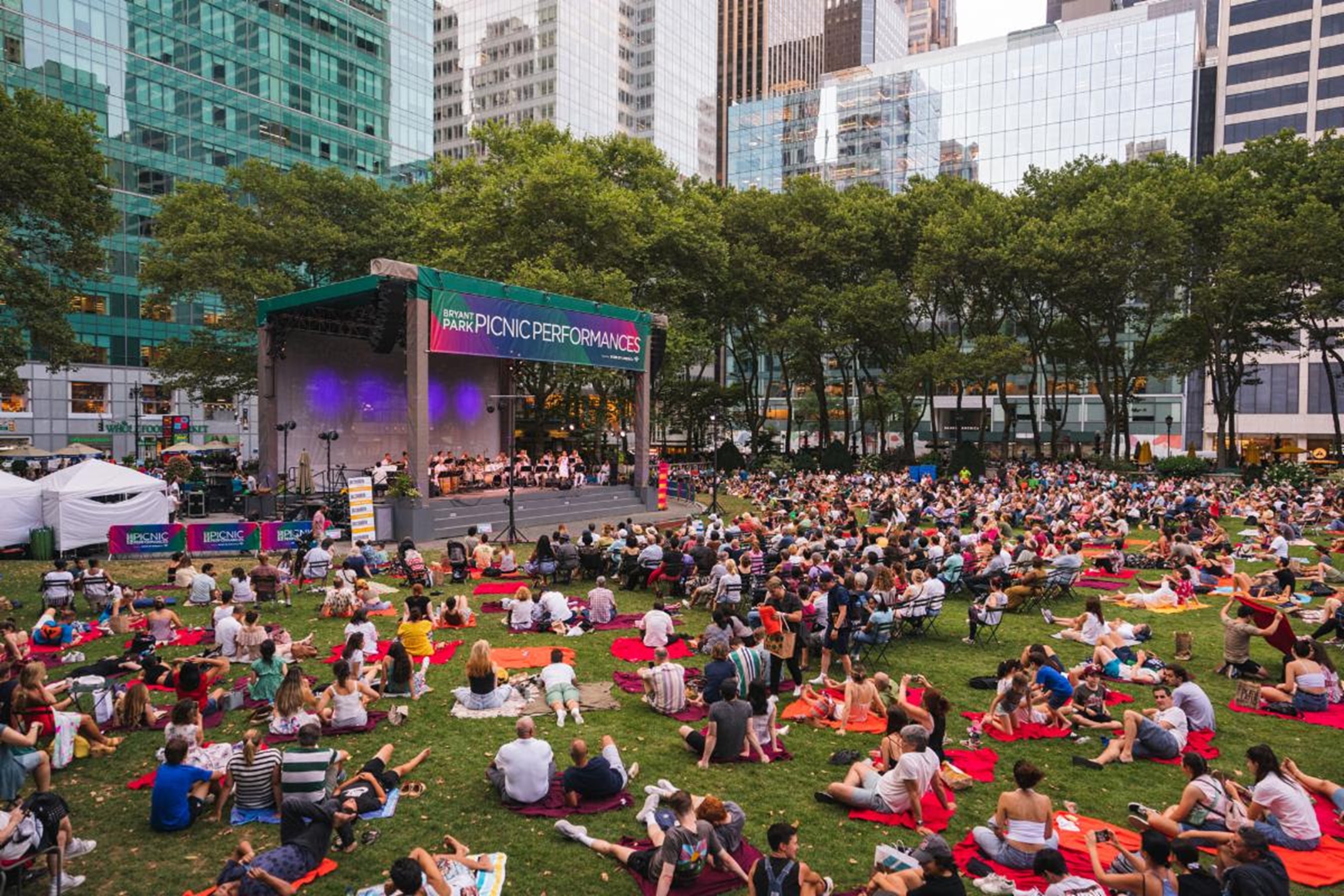 Summer Programming Announcement for 2024 Bryant Park Picnic Performances