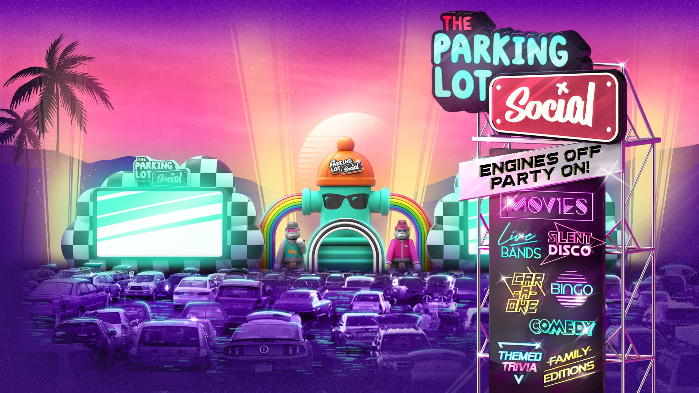 Engine Off, Party On! The Parking Lot Social, Announces Summer 2020 Tour