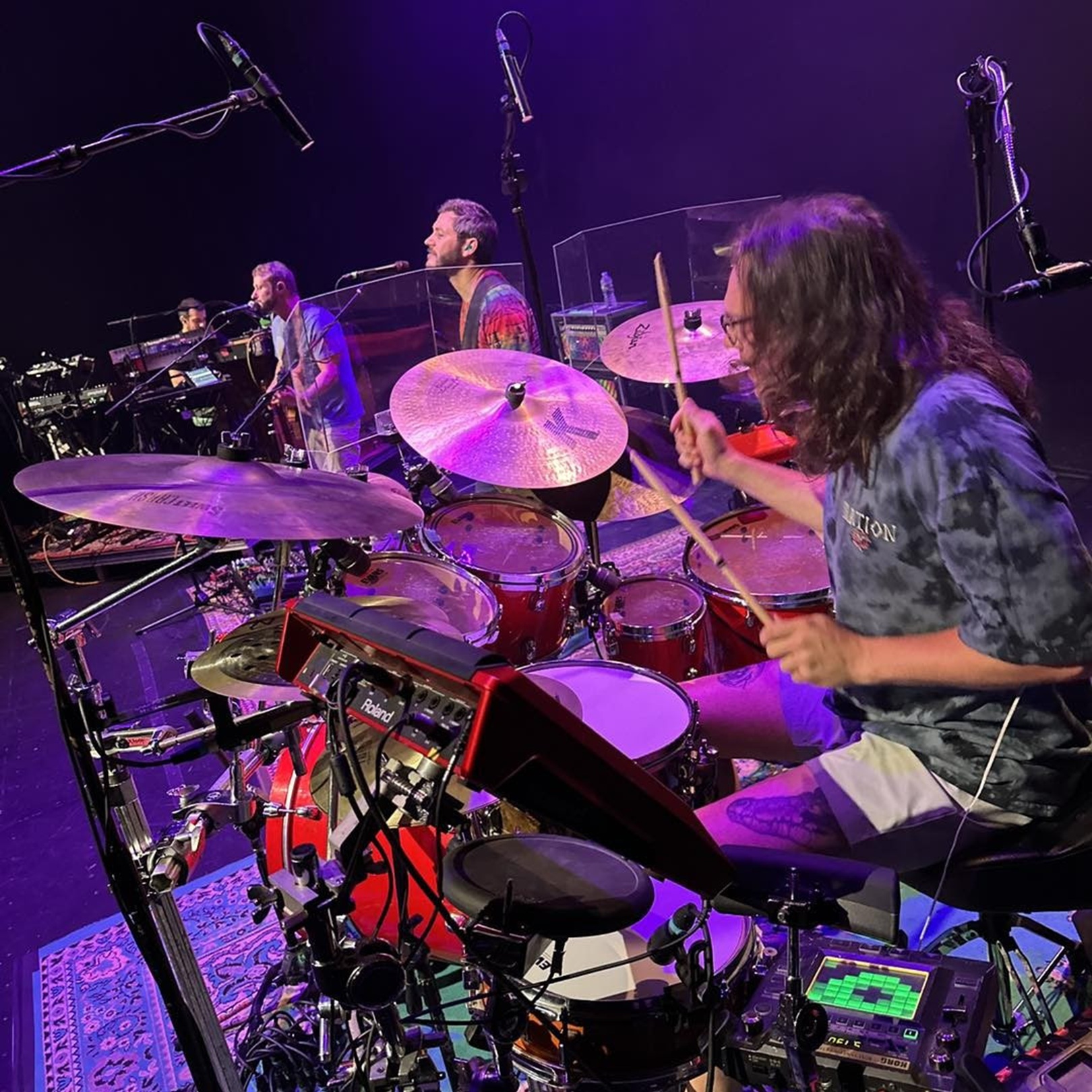 Gator from Pigeons Playing Ping Pong Sits In with Spafford for Smoldering “On Fire” Cover in Nashua