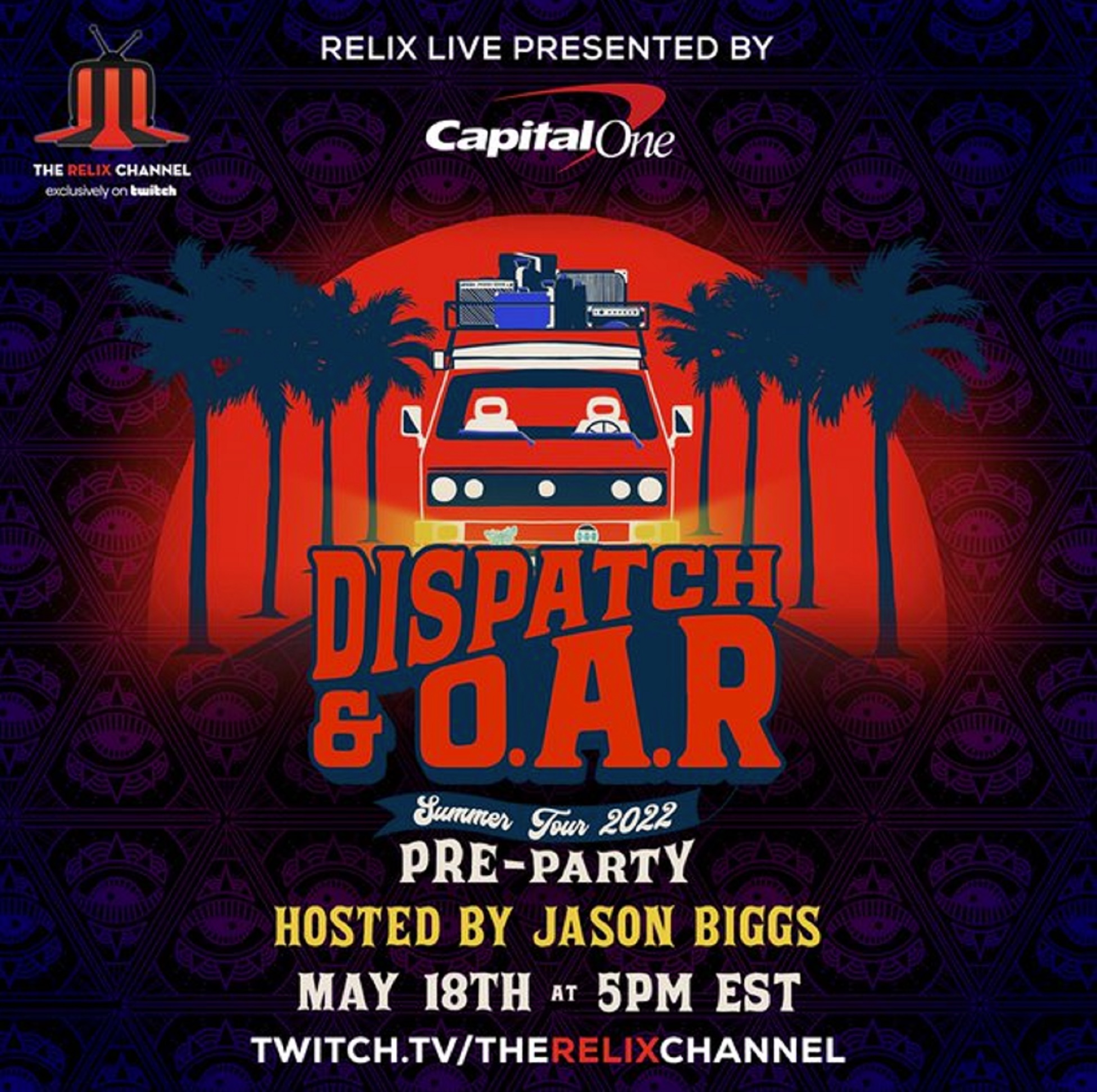 DISPATCH | O.A.R. Announce Jason Biggs-Hosted Summer Tour Pre-Party Livestream on May 18