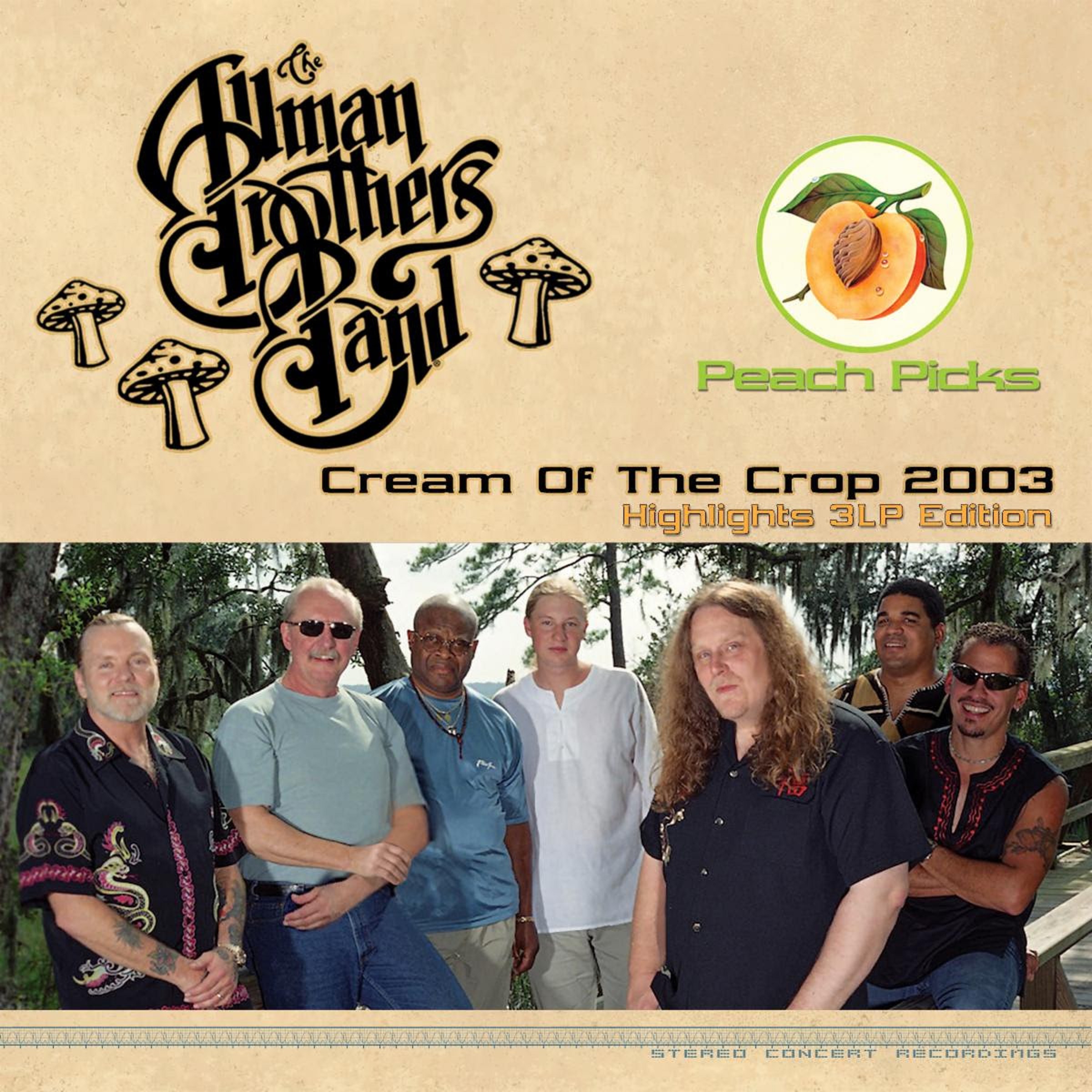 Allman Brothers Band To Release Special Edition Of “Cream Of The Crop” On 3-Color Disc-Vinyl Set For Record Store Day