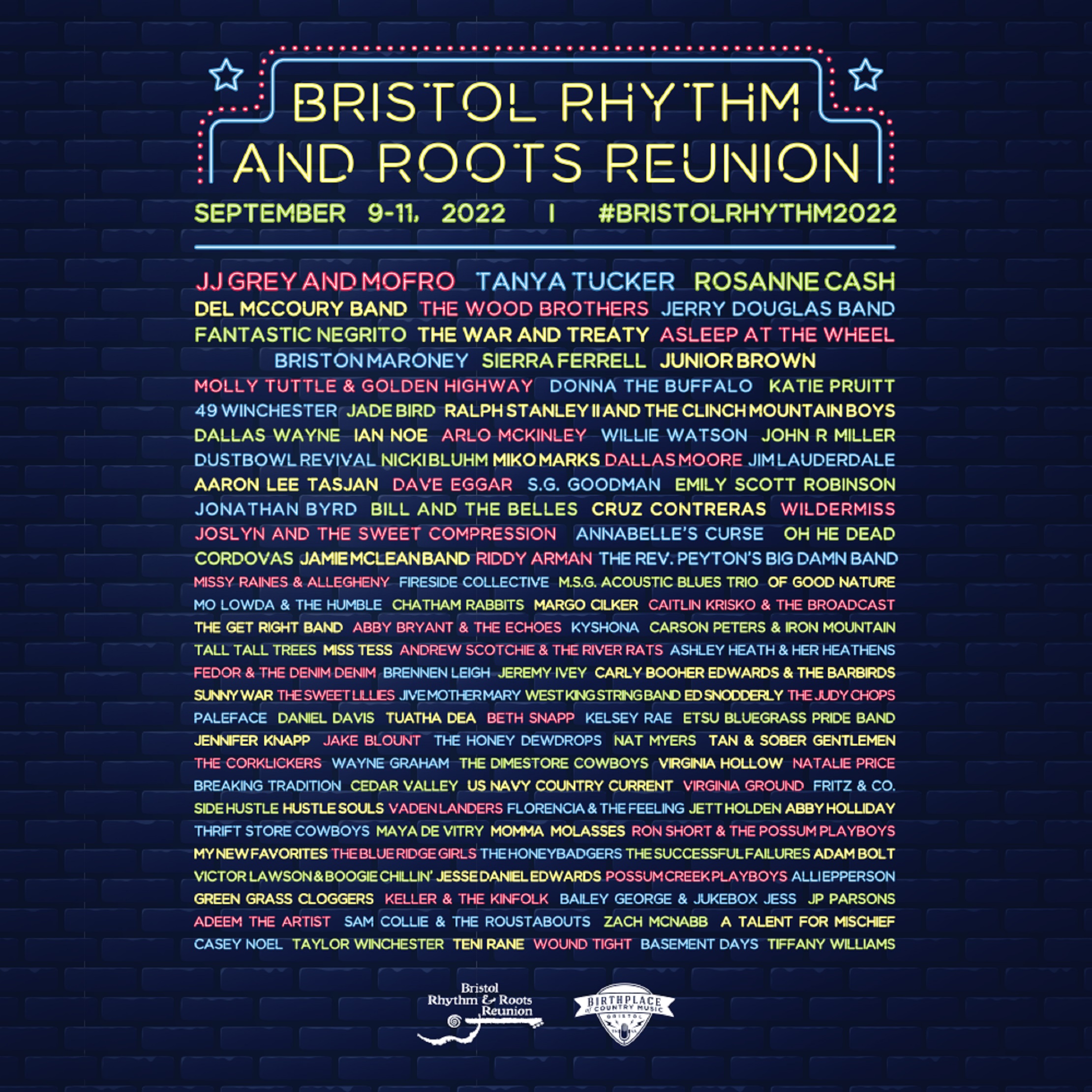 The War & Treaty, Molly Tuttle & Golden Highway and More Coming to Bristol Rhythm & Roots Reunion 2022