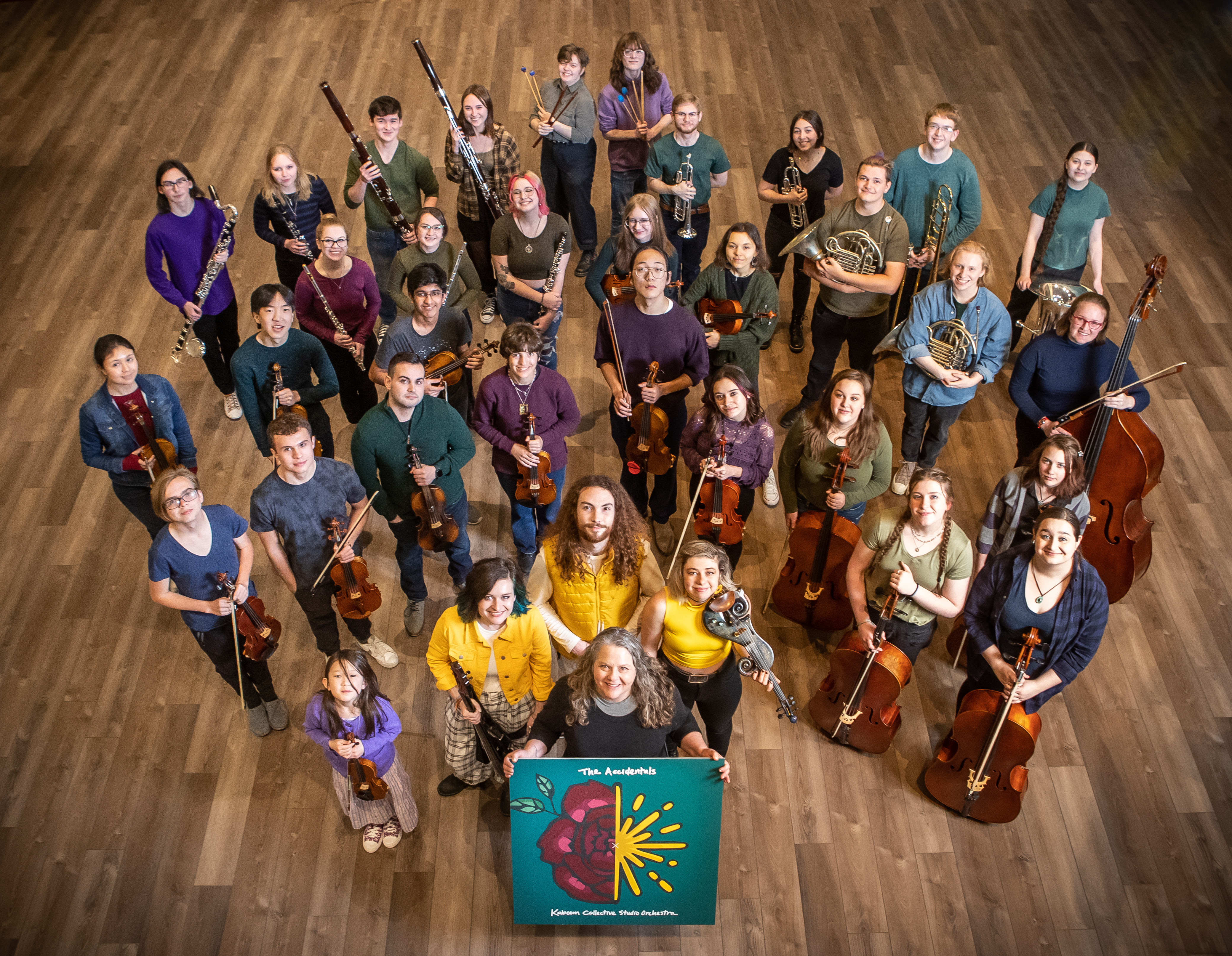 THE ACCIDENTALS ANNOUNCE COLLABORATION  WITH KABOOM COLLECTIVE STUDIO ORCHESTRA
