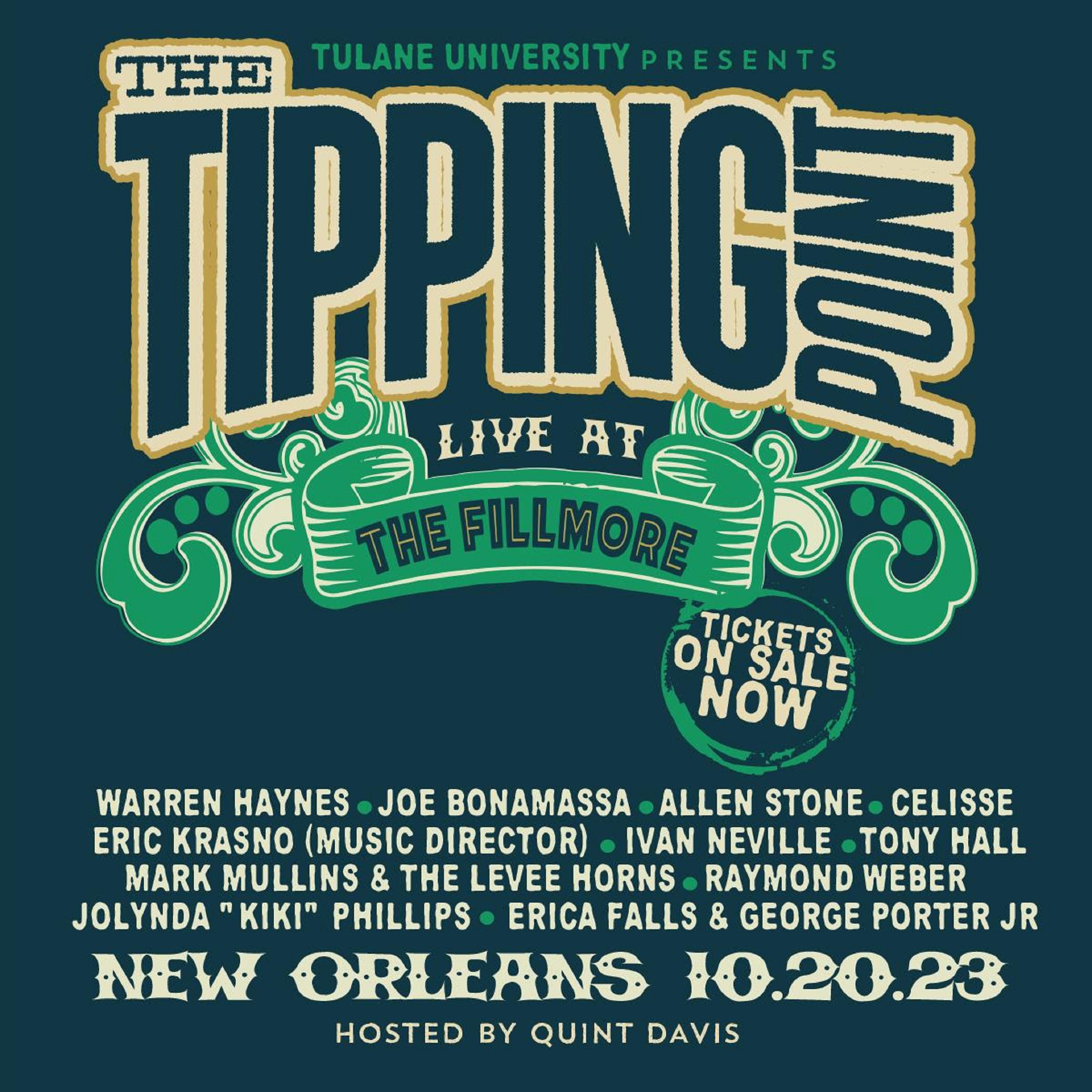 MODERN SOUL AND BLUES SUPERSTARS WARREN HAYNES, JOE BONAMASSA, ALLEN STONE, AND CELISSE TO HEADLINE THE TIPPING POINT 2023