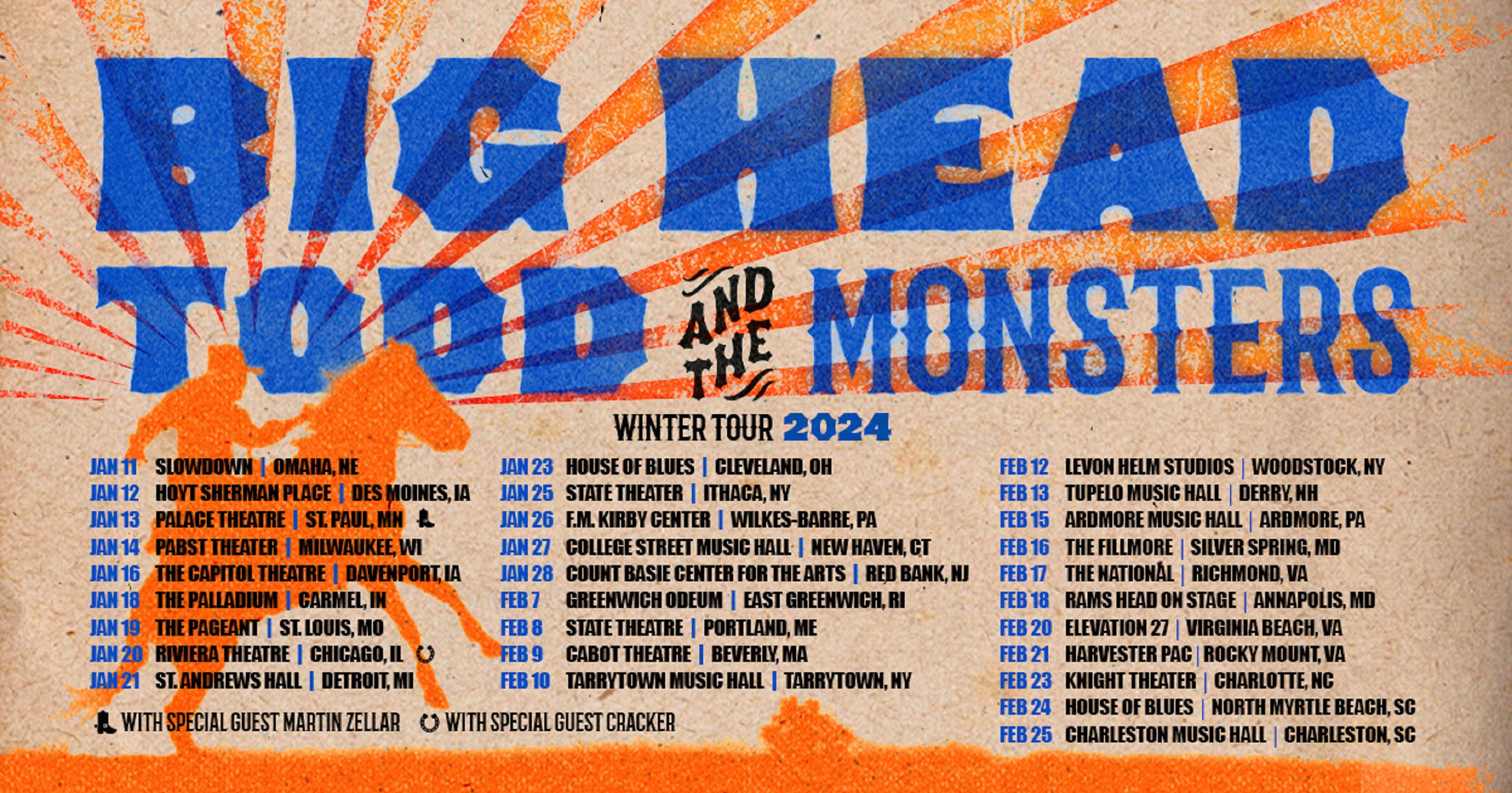 Big Head Todd and The Monsters Announce Winter Tour 2024