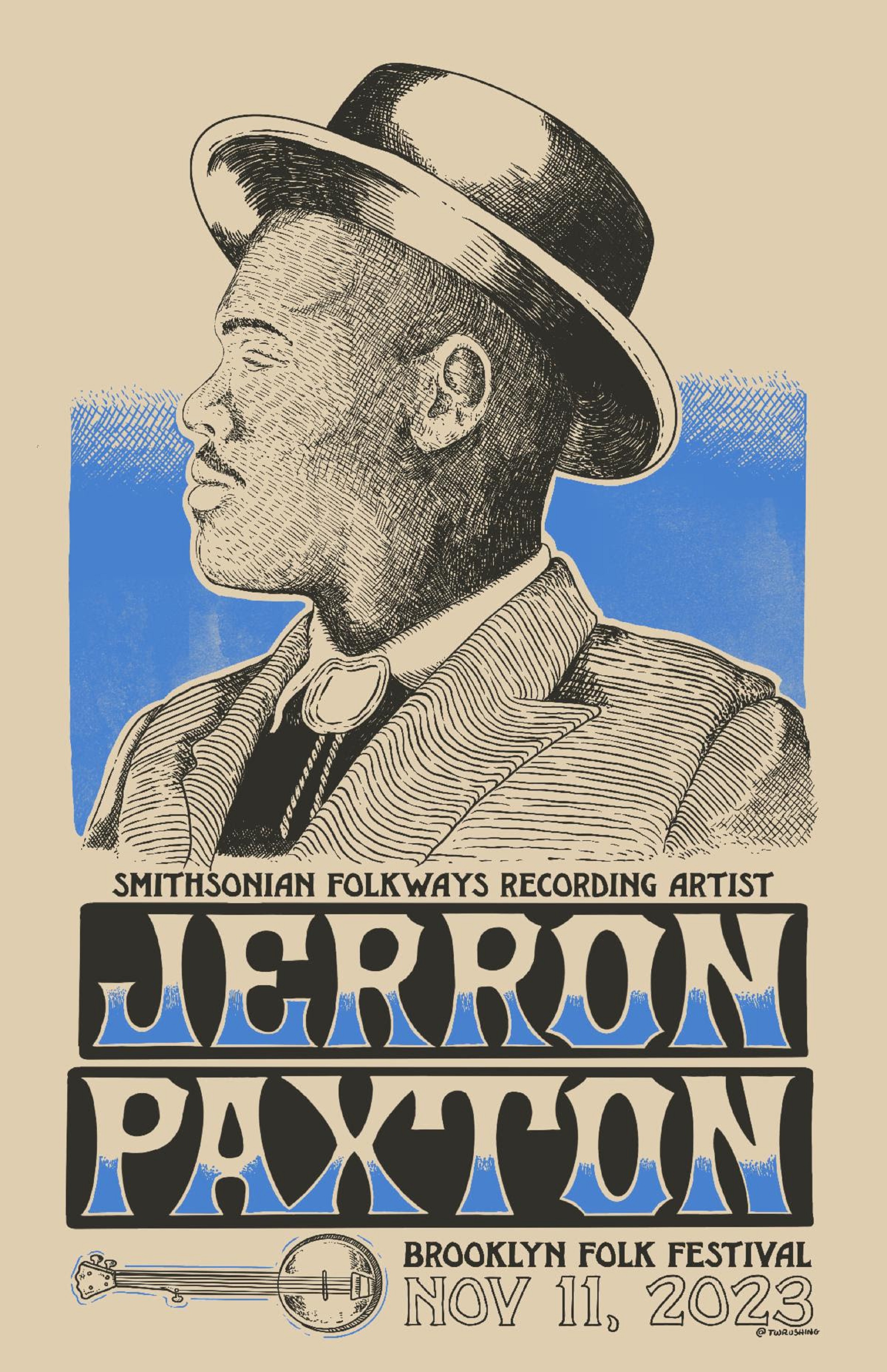 Jerron Paxton signs with Smithsonian Folkways, Next long-awaited full-length release ﻿out in 2024