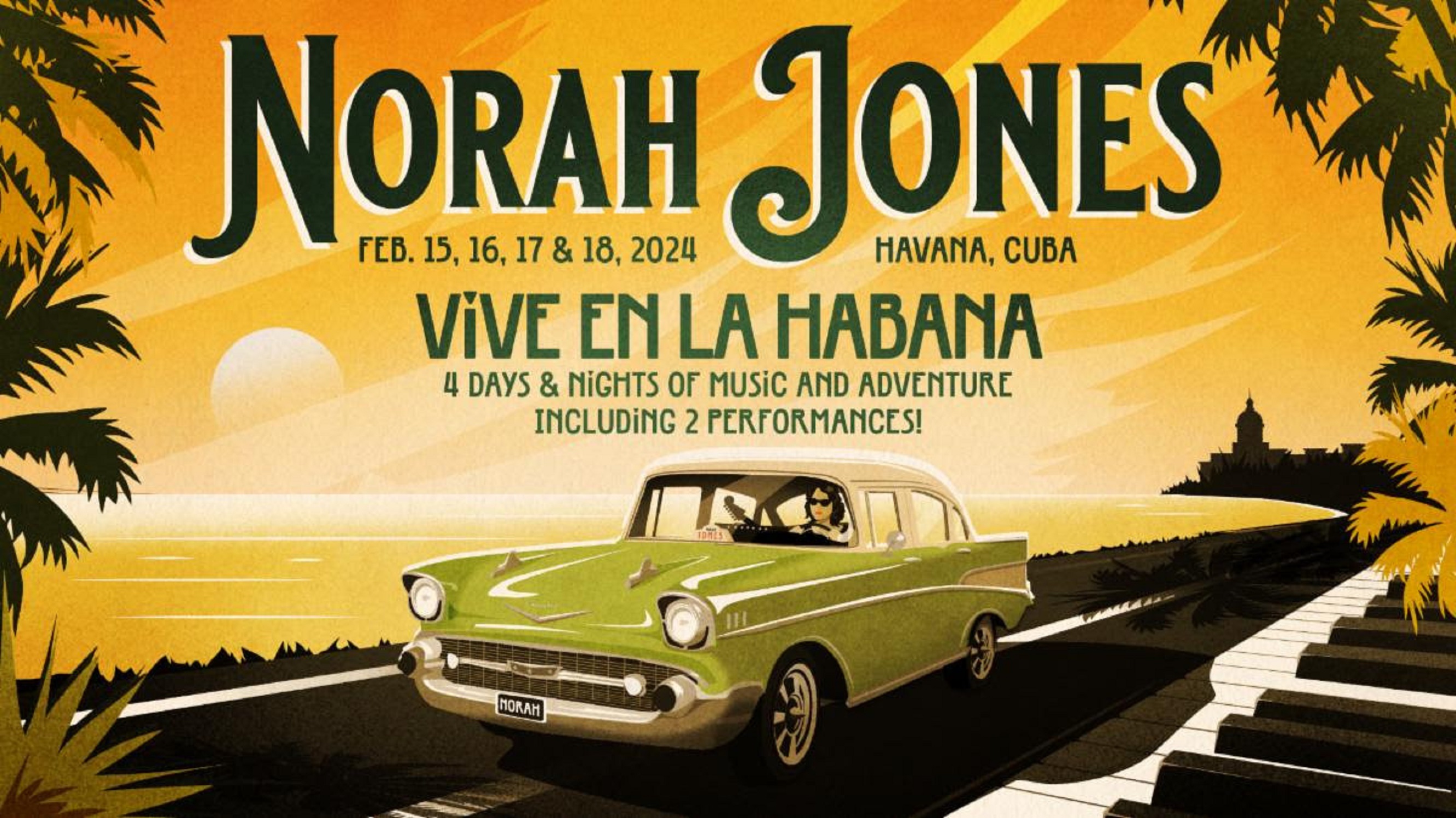 Norah Jones Announces Educational Visit and Concerts In Cuba