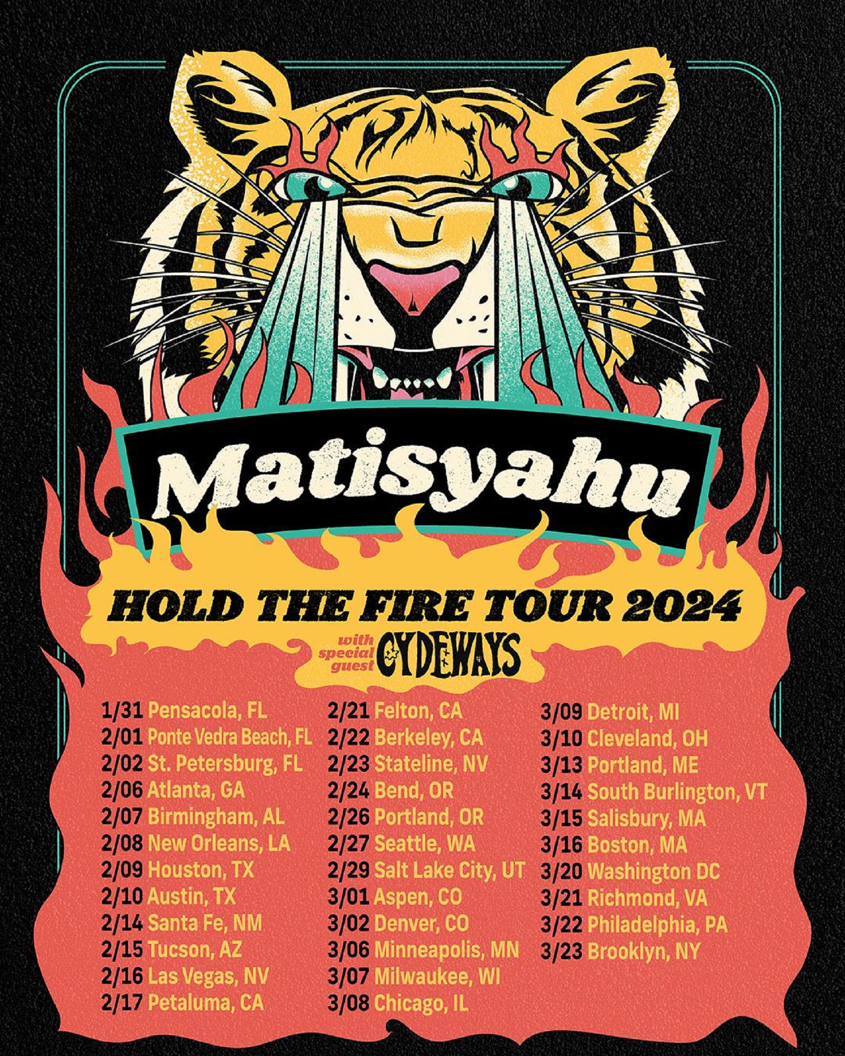 matisyahu tour opening act