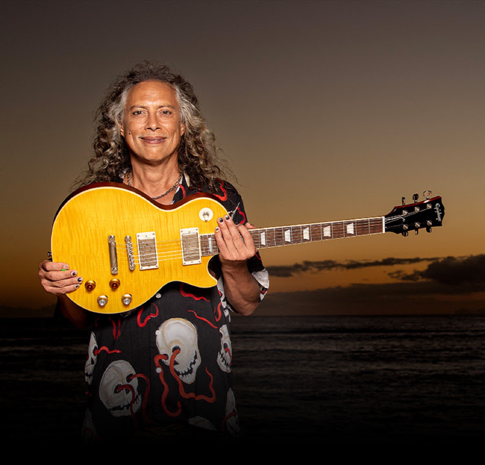 Kirk Hammett of Metallica and Epiphone Unveil the Epiphone “Greeny” 1959 Les Paul Standard, Available Worldwide on Epiphone.com