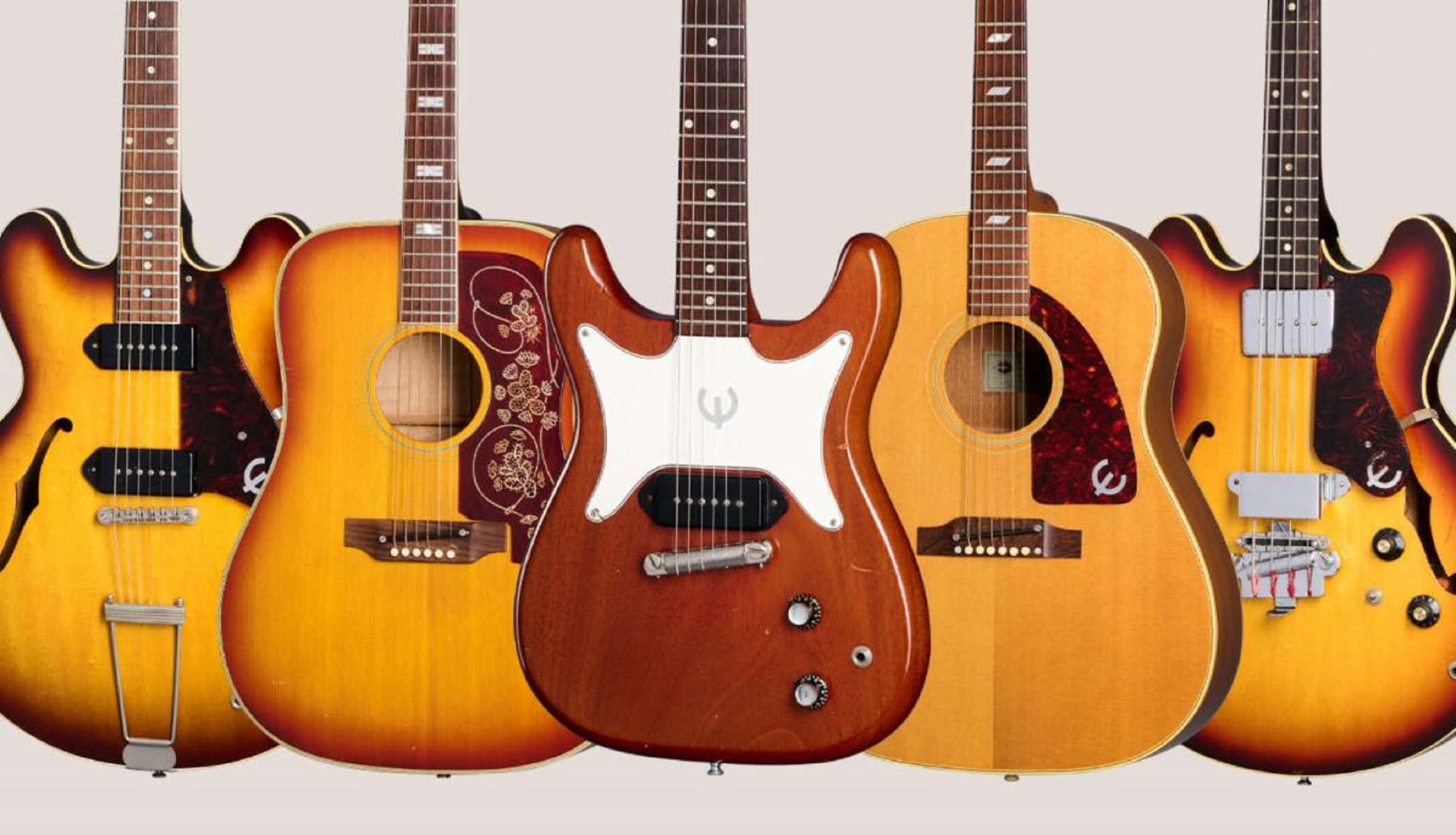 In Celebration of Epiphone’s 150th Anniversary, Gibson Certified Vintage Launches Final Round of Rare and Highly Collectible Guitars for 2023
