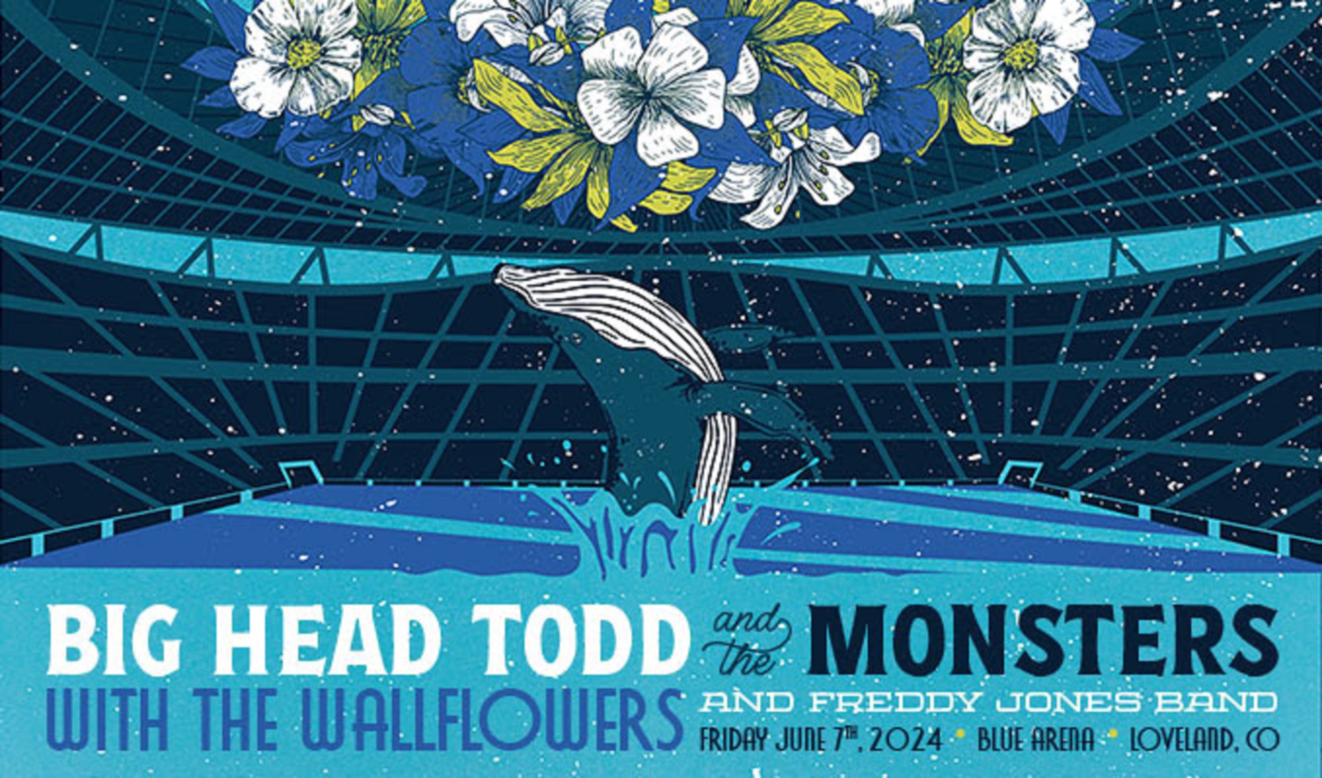 Big Head Todd and The Monsters Announce Blue Arena Show - June 7, 2024