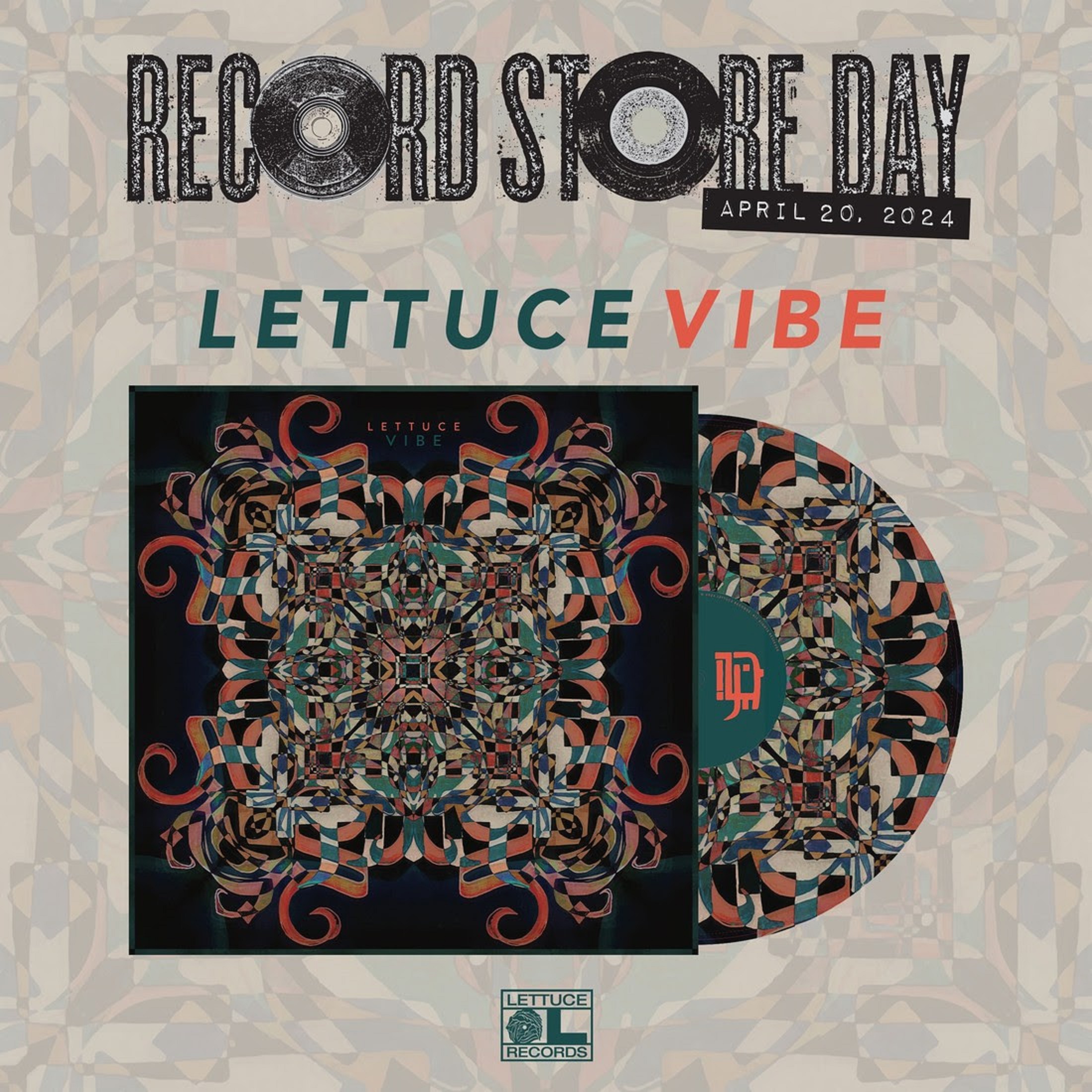 Lettuce Announce Special Edition Picture-Disc LP of 'VIBE' Available Exclusively for Record Store Day on April 20