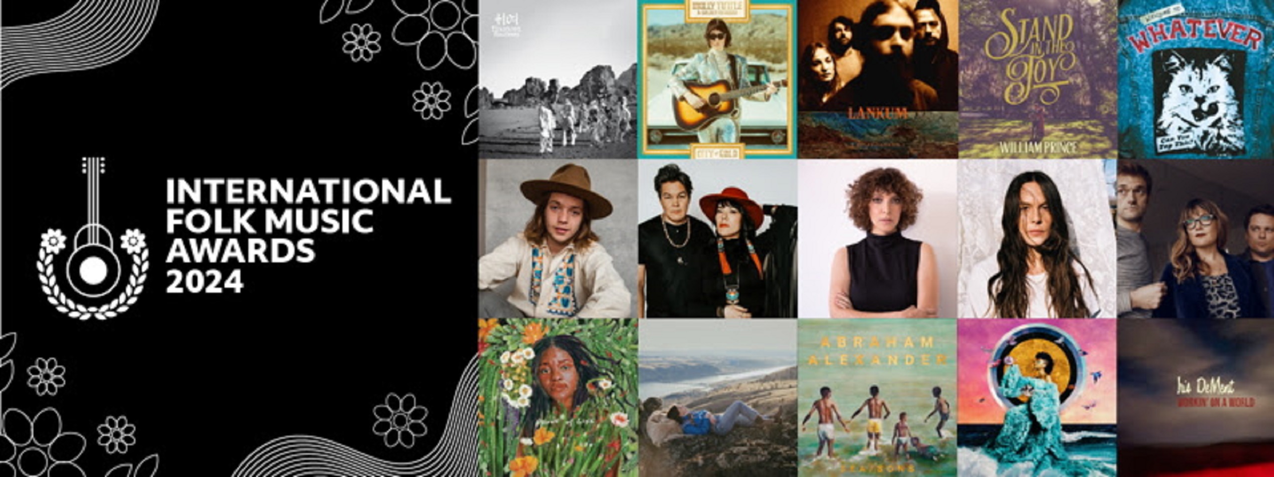  MOLLY TUTTLE & GOLDEN HIGHWAY, BILLY STRINGS, IRIS DEMENT, TRACY CHAPMAN, ALYNDA SEGARRA, ETC. TAKE HOME INTERNATIONAL FOLK MUSIC AWARDS (FOLK ALLIANCE INTERNATIONAL)