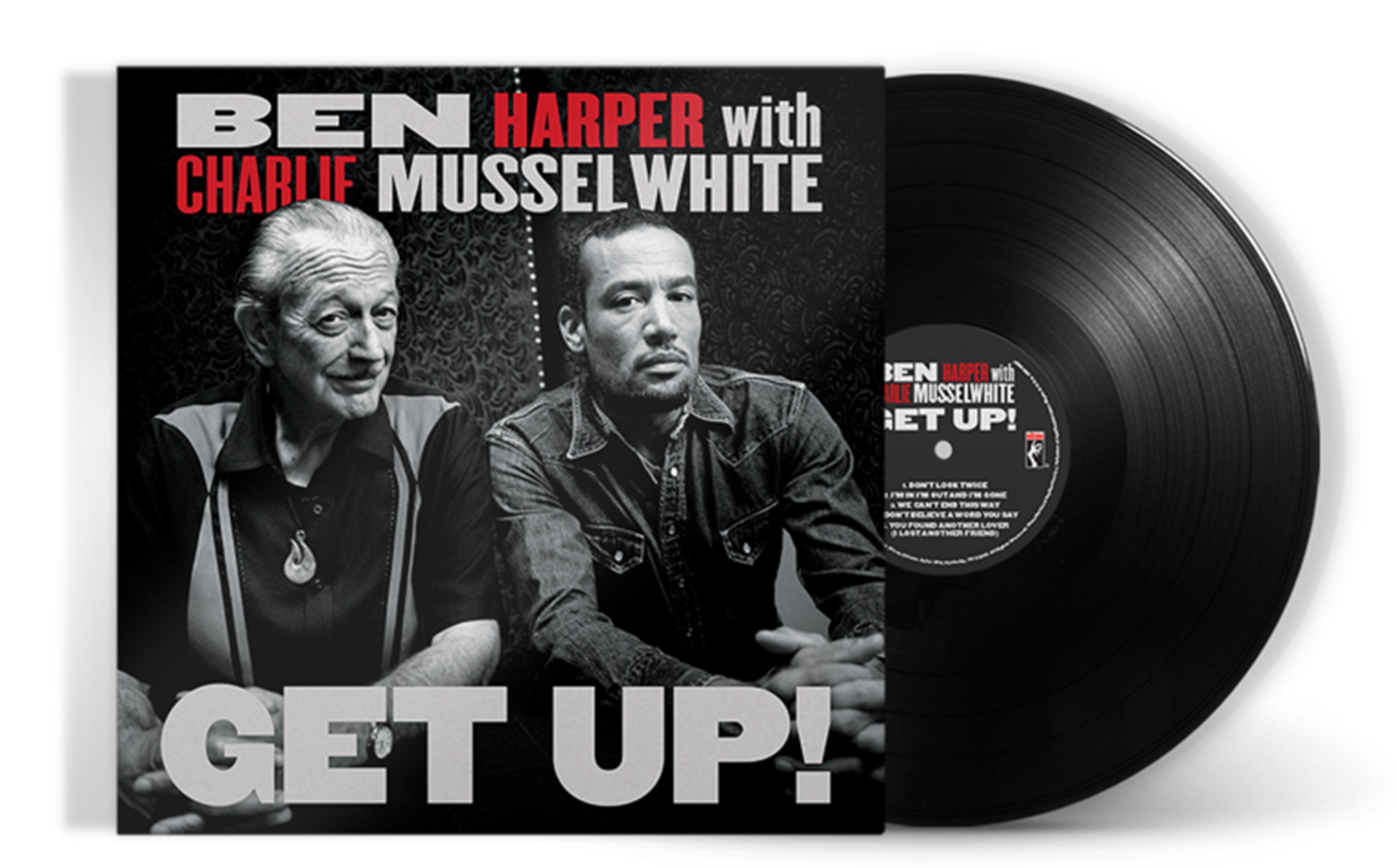 Ben Harper and Charlie Musselwhite’s Grammy®-winning ‘Get Up!’ returns to vinyl this November