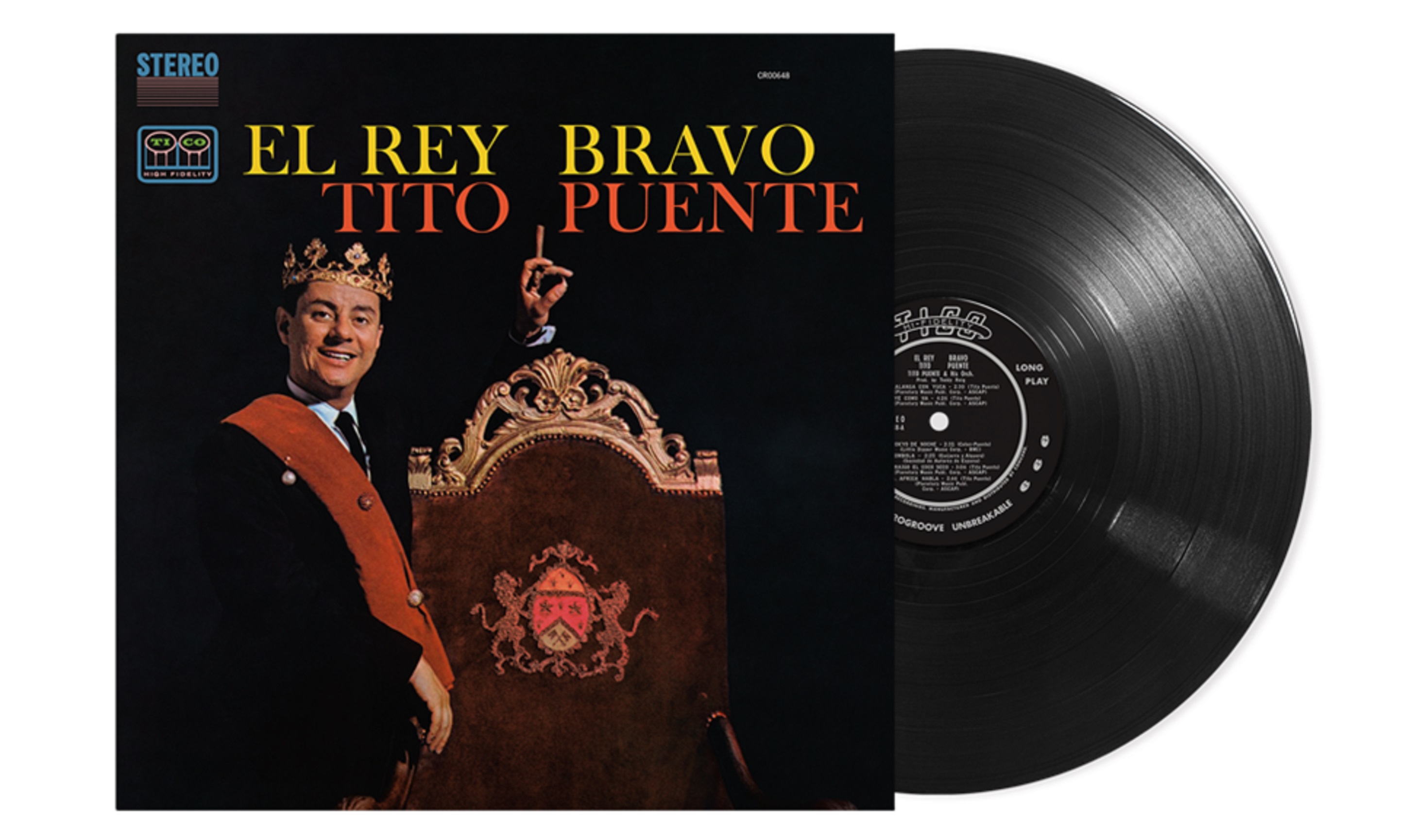 Craft Latino proudly announces a vinyl reissue for Tito Puente’s foundational Latin jazz masterpiece 'El Rey Bravo'