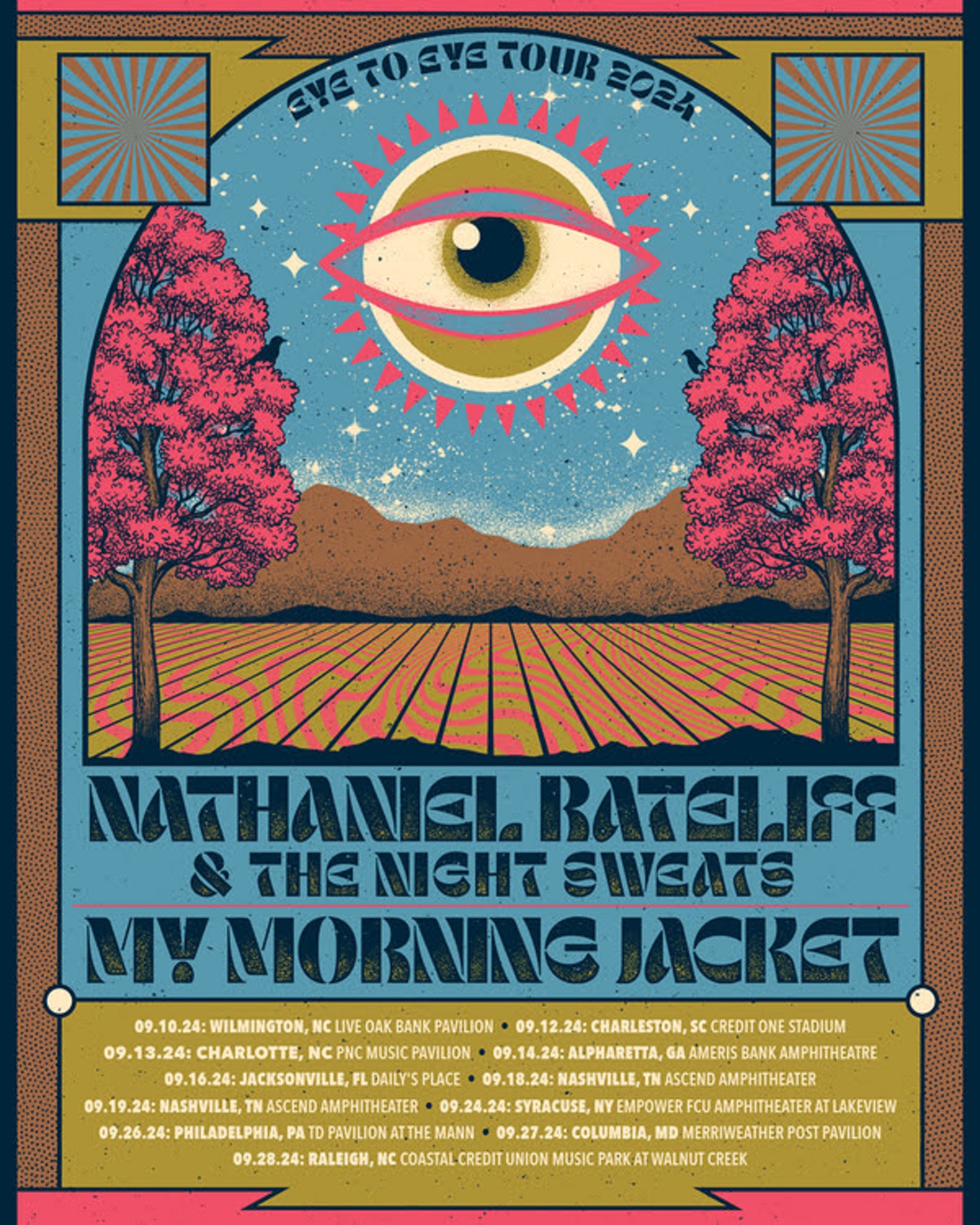 My Morning Jacket and Nathaniel Rateliff & The Night Sweats unite for Eye To Eye Tour