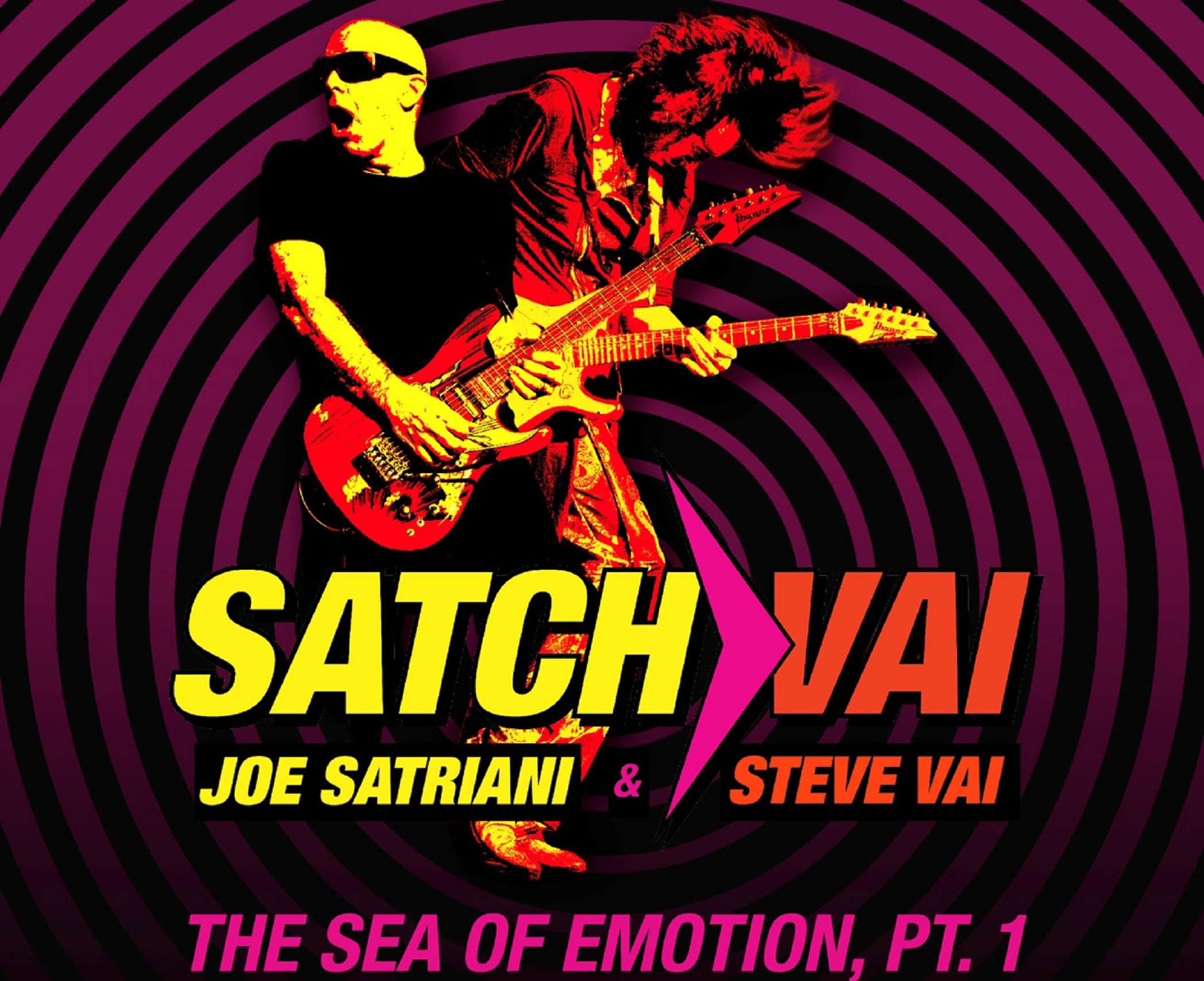 JOE SATRIANI AND STEVE VAI Release New Music Together For The First Time - “The Sea of Emotion, Pt. 1”