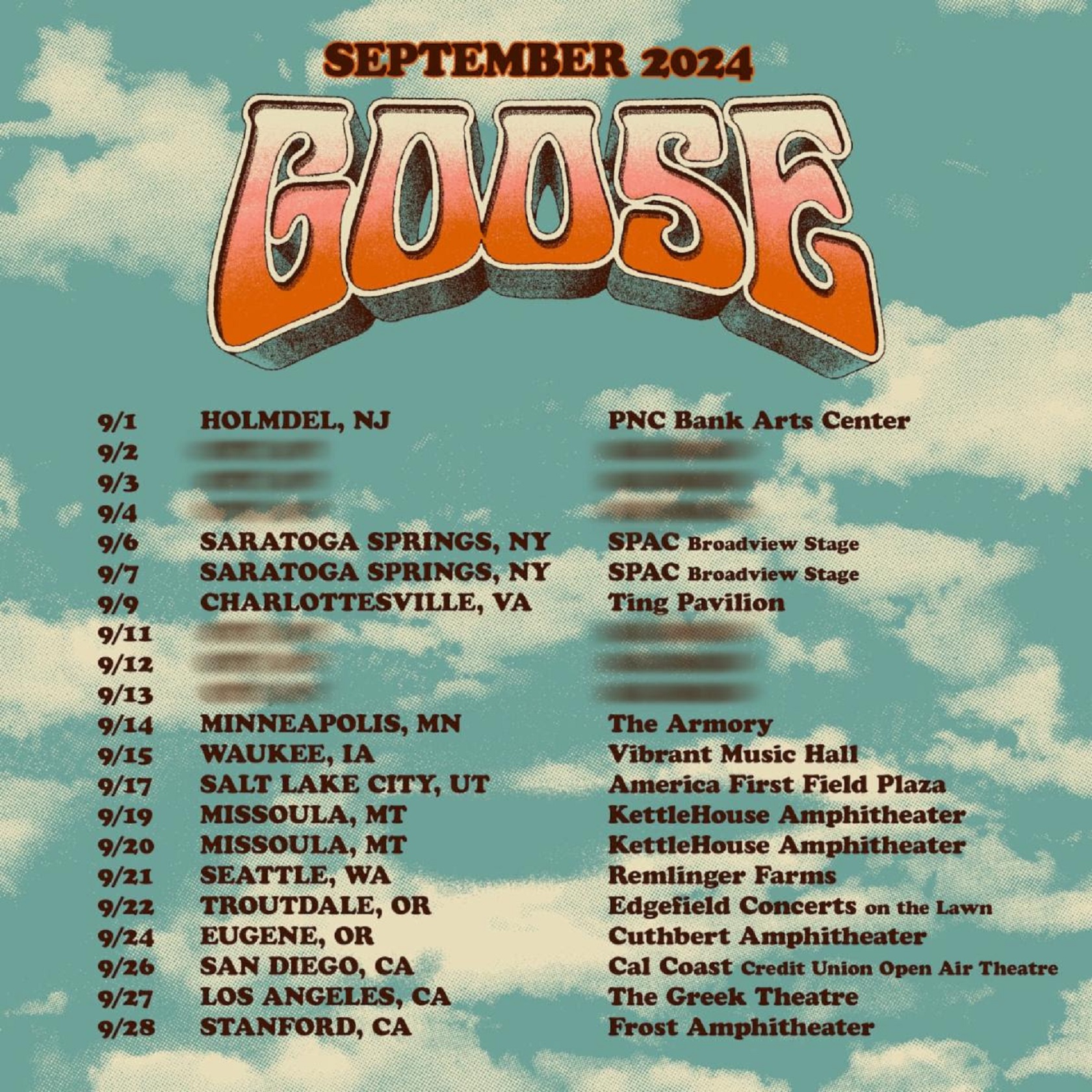 Goose Announce More Headlining Tour Dates for 2024
