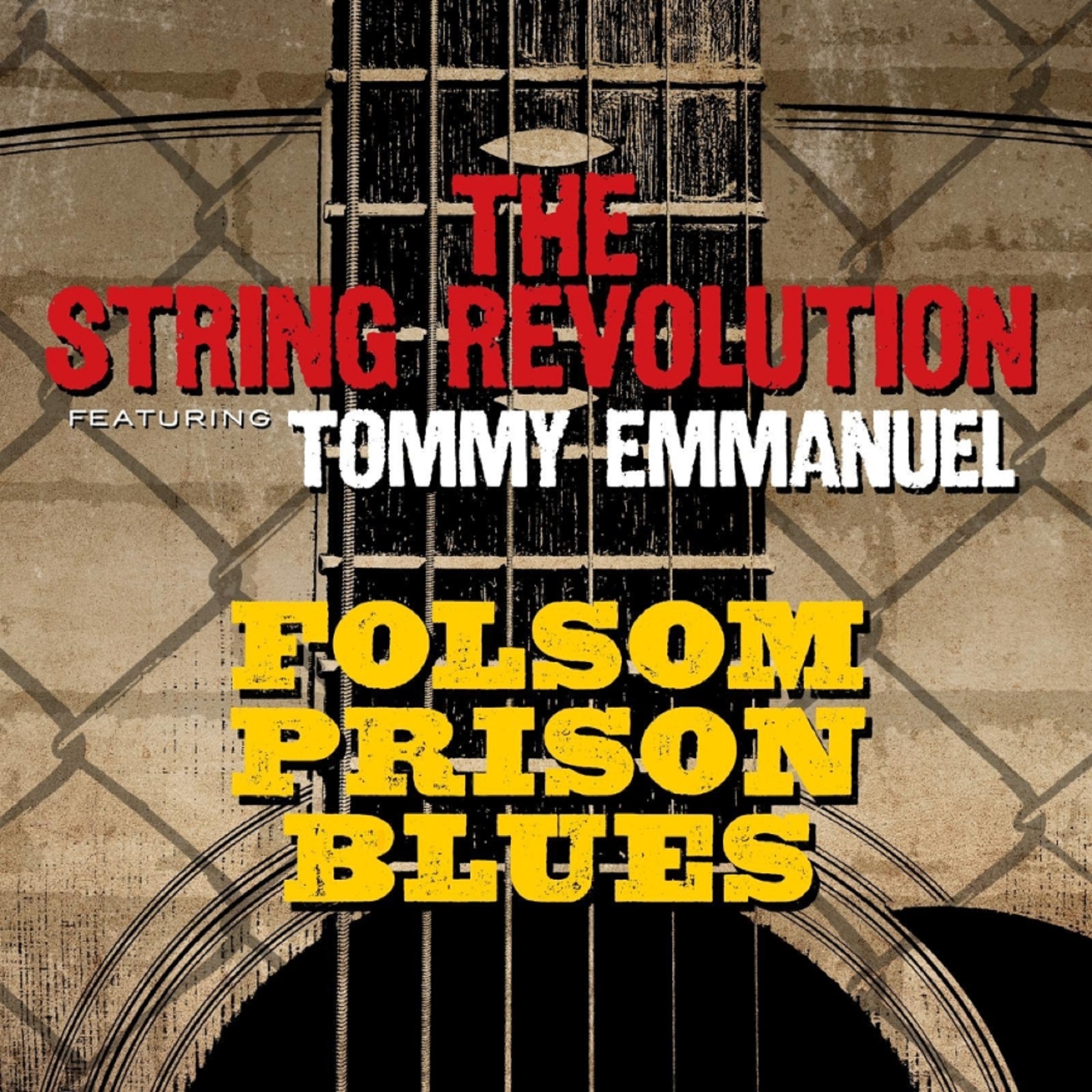 “Folsom Prison Blues,” by The String Revolution & Tommy Emmanuel
