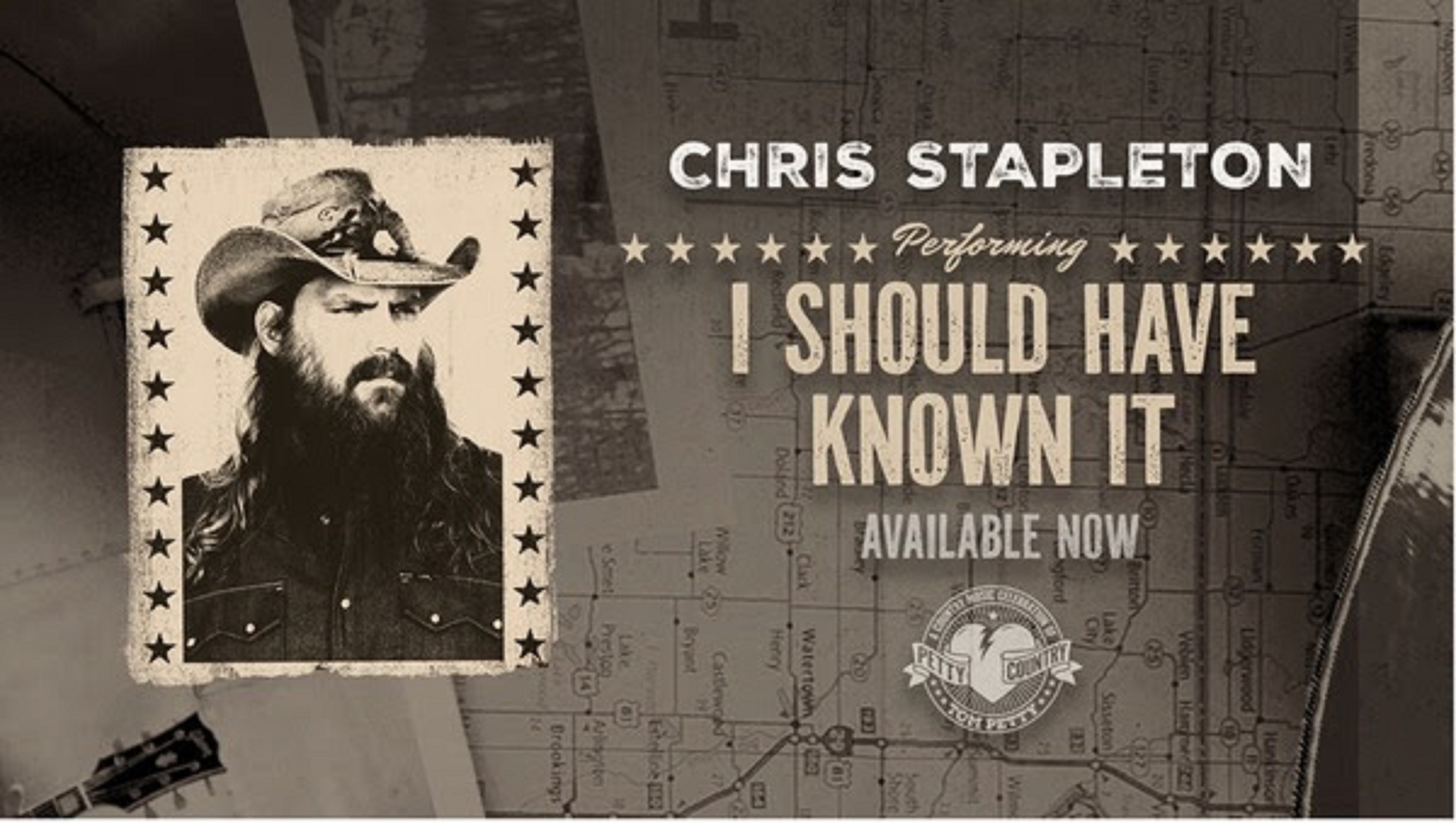 CHRIS STAPLETON’S VERSION OF TOM PETTY’S “I SHOULD HAVE KNOWN IT” DEBUTS TODAY