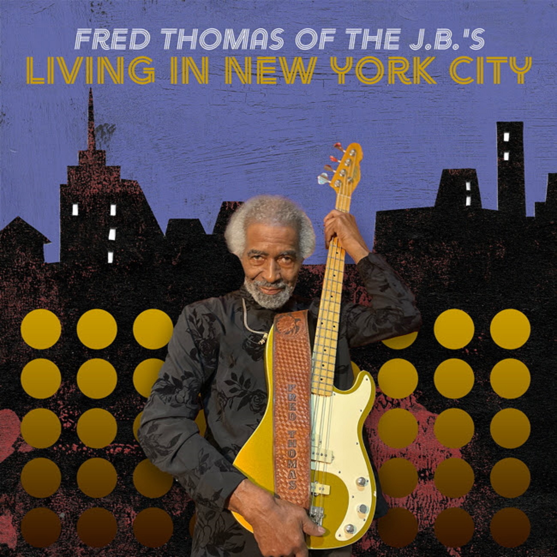 Funk Originator & 35-Year James Brown Bassist Fred Thomas Releases Solo Debut Single w/ Clyde Stubblefield on Drums