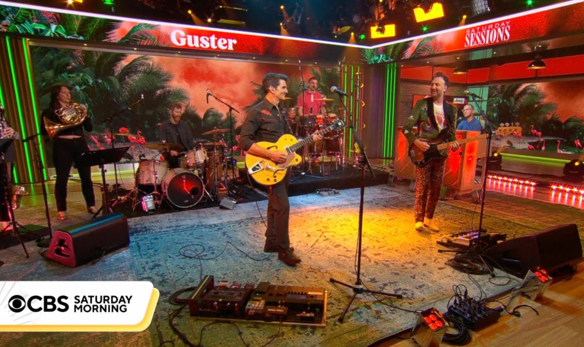 Guster Perform and Give Exclusive Interview on "CBS Saturday Morning"