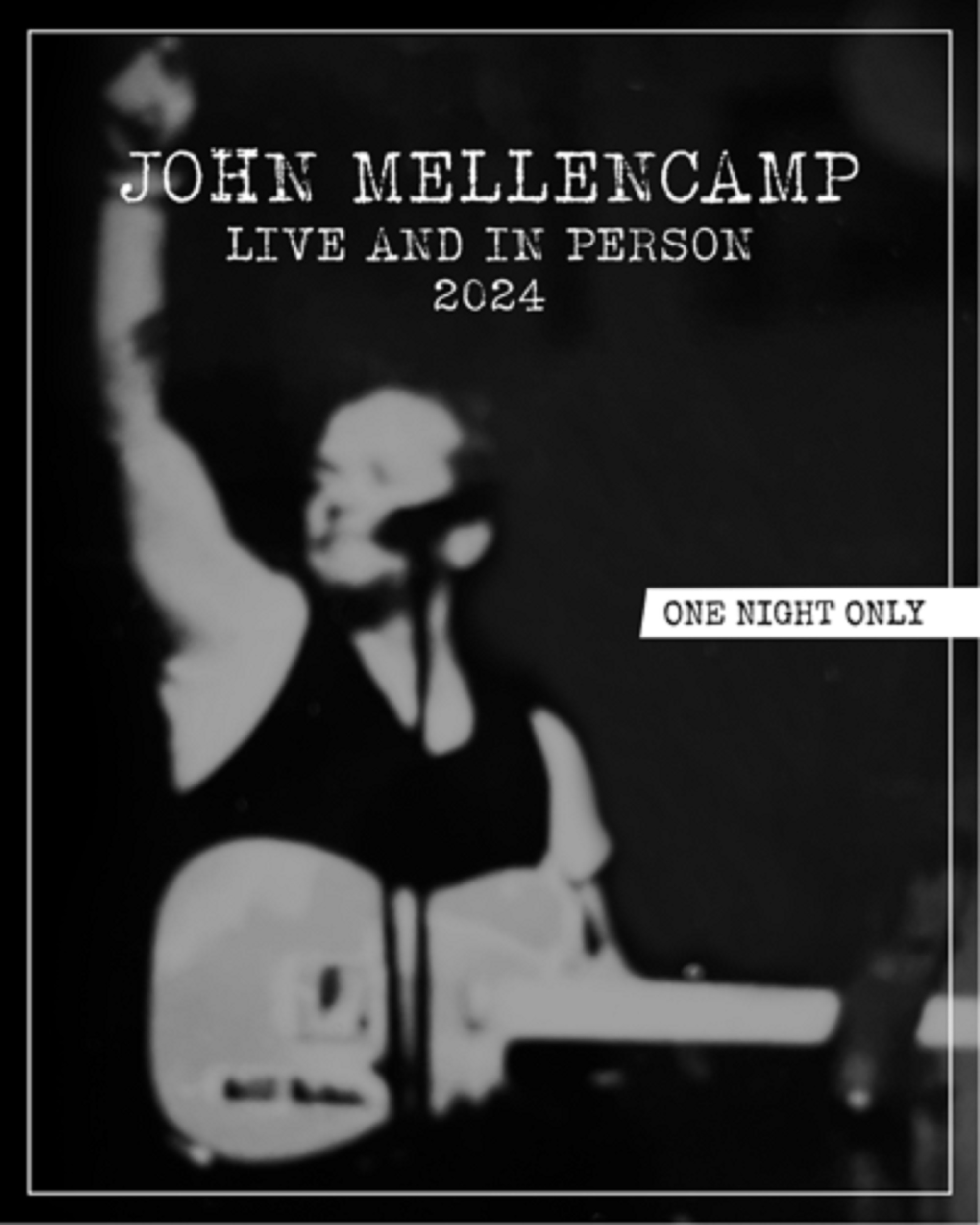 John Mellencamp confirms continuation of acclaimed tour with "Live and In Person 2024," beginning 3/8