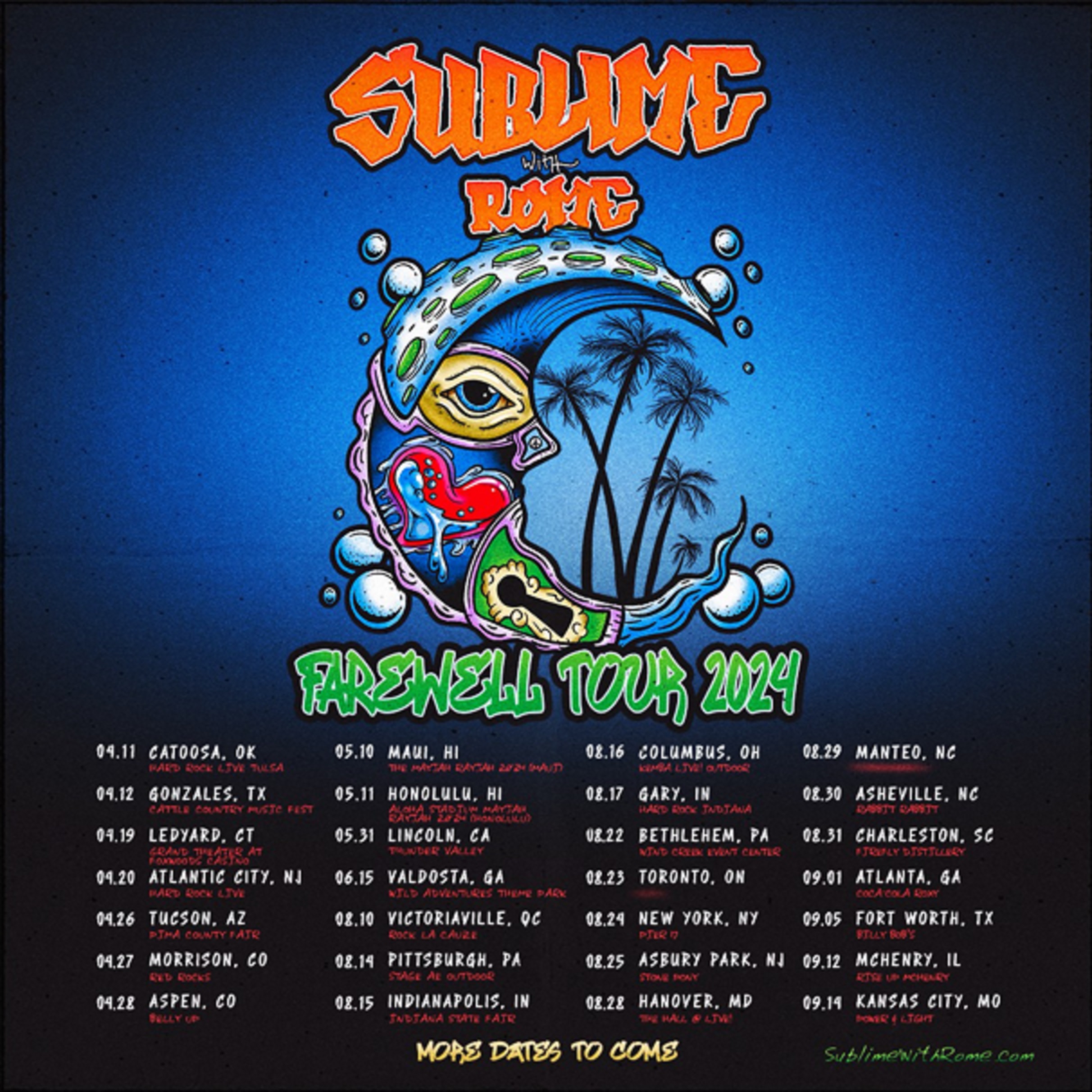 SUBLIME WITH ROME Announces The Farewell Tour