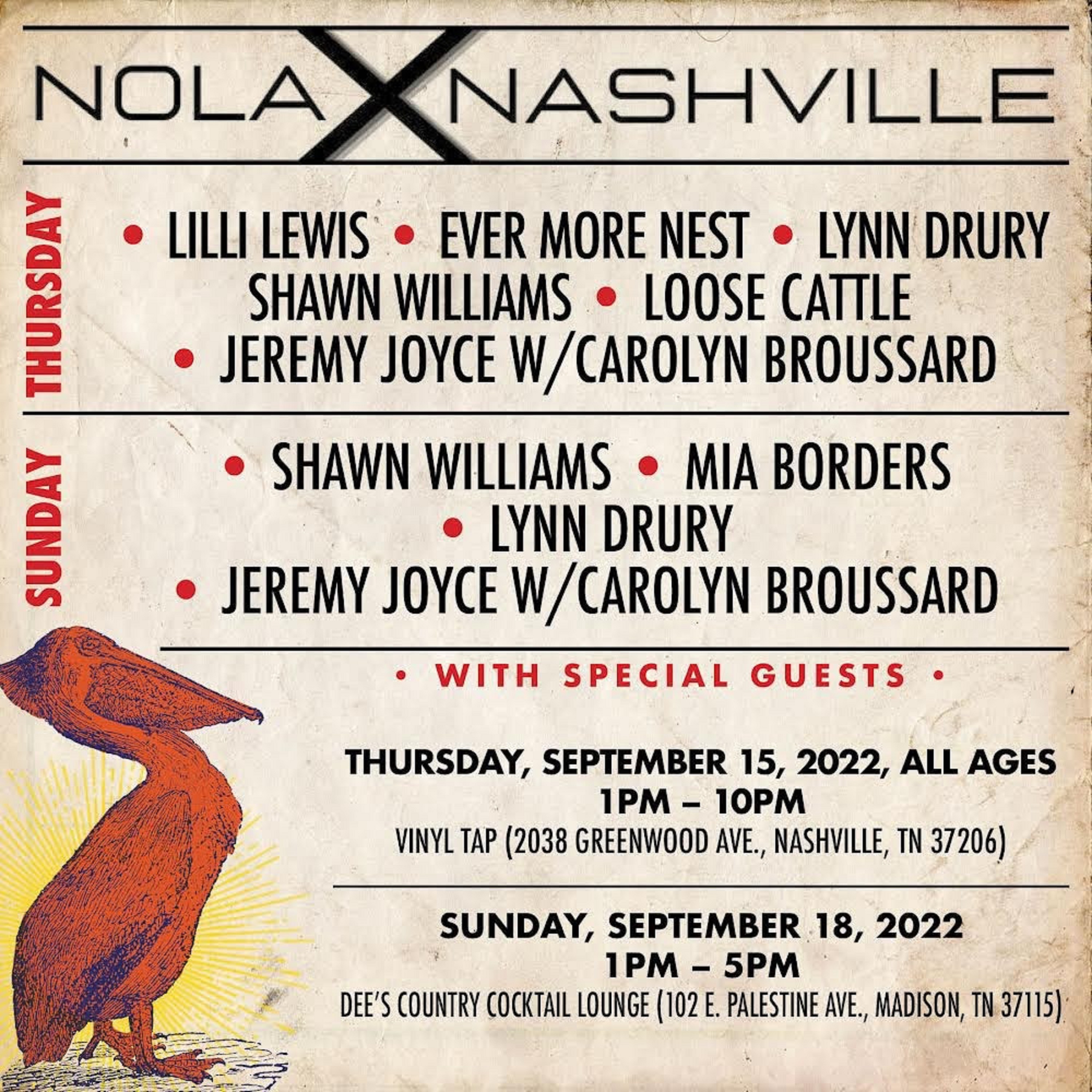 NOLAxNashville showcases New Orleans artists at Americanafest 2022