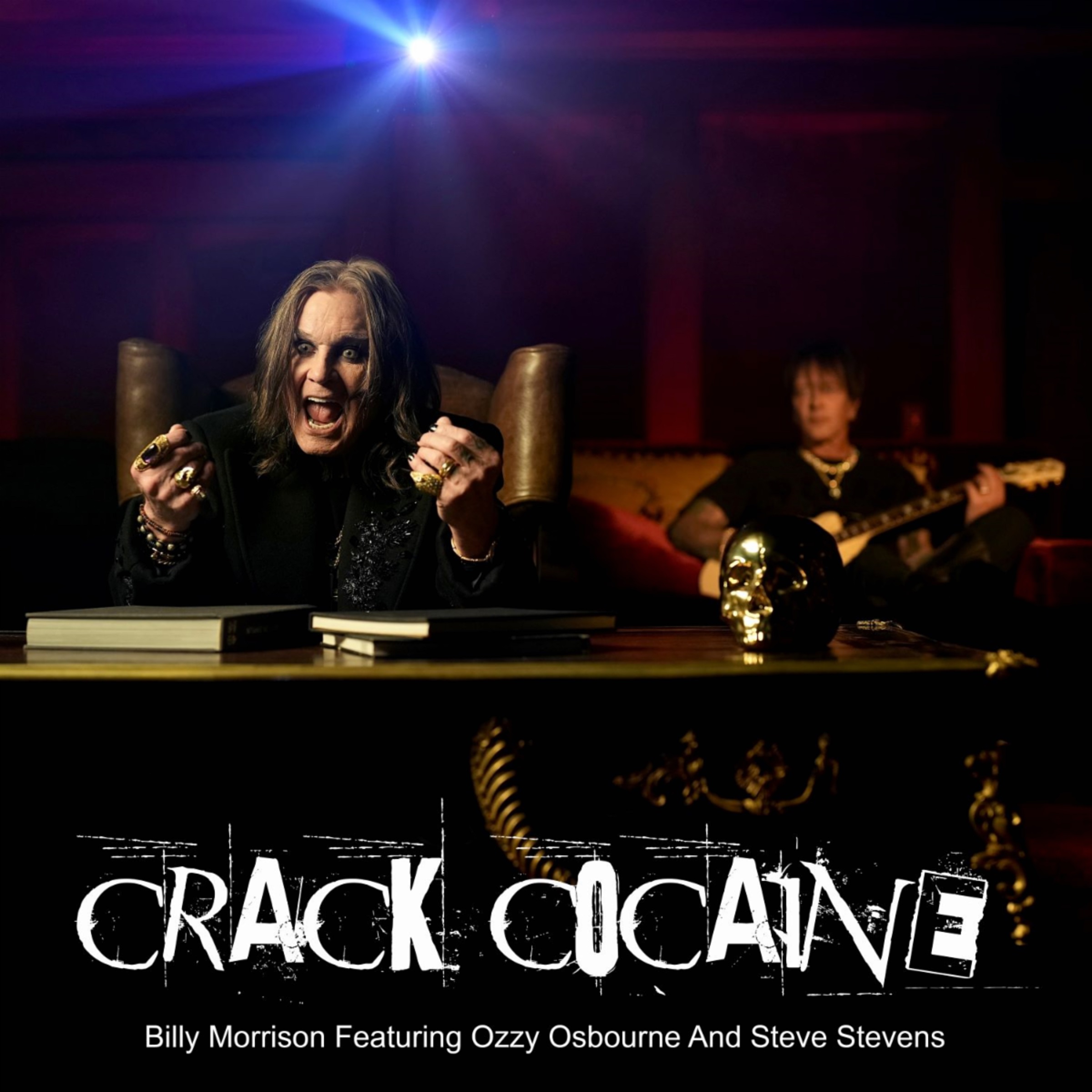 BILLY MORRISON Joins Forces With Ozzy Osbourne & Steve Stevens For Seismic Collaboration, “Crack Cocaine,” Released Today