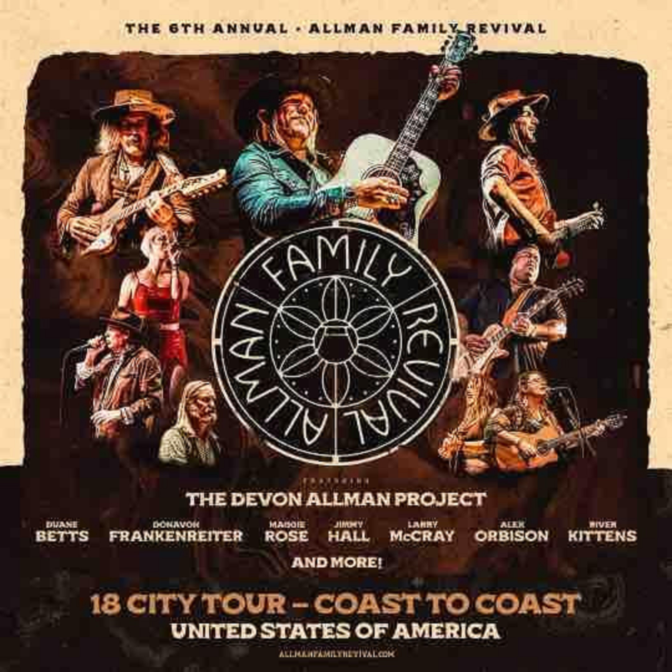 The Allman Family Revival adds members of the Trucks family and more to 2022 tour