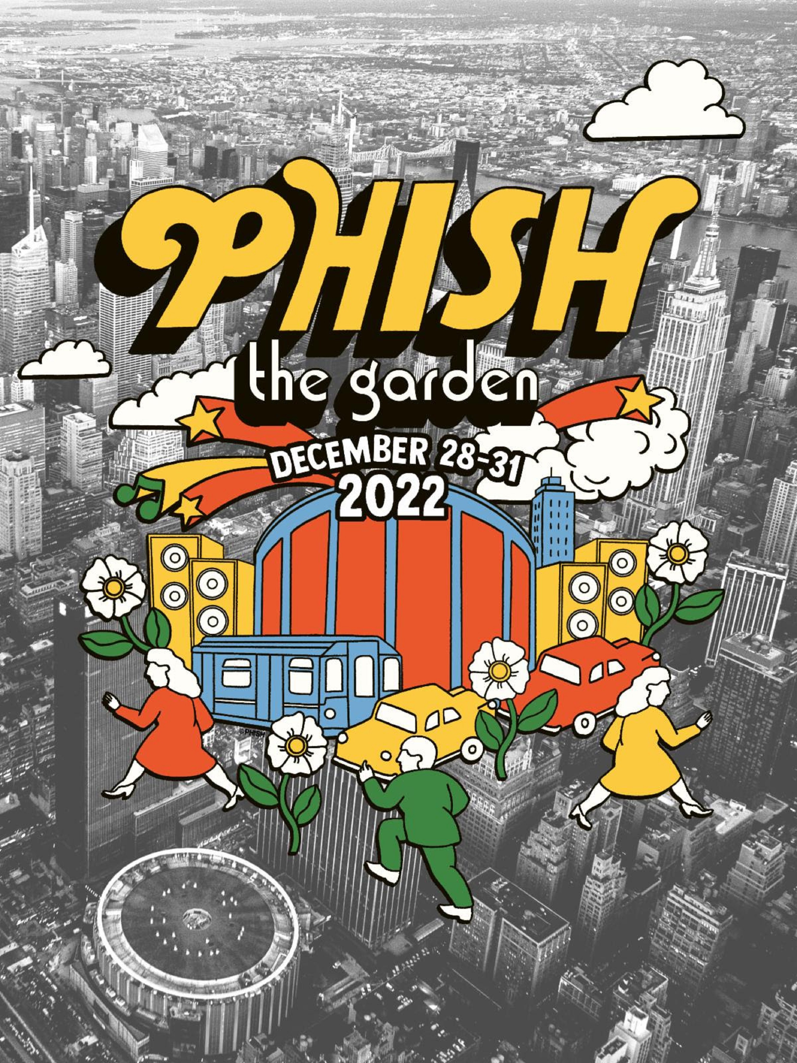 Phish announce NYE 2022 run at MSG