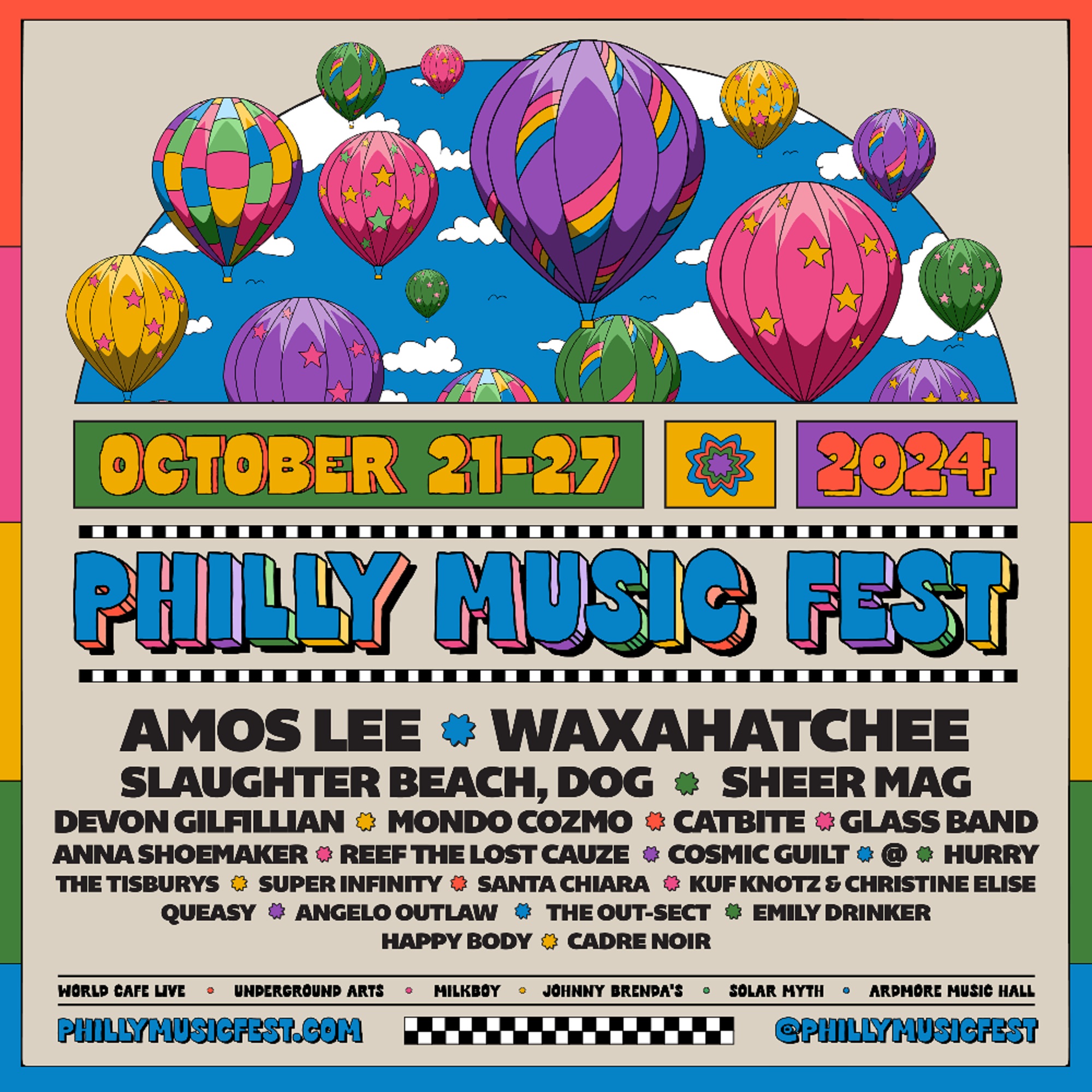As Part Of The Eighth Annual, All Philly Music Festival 23 Philly Bands, 7 Nights, 1 Scene “Our Genre is Philly.”