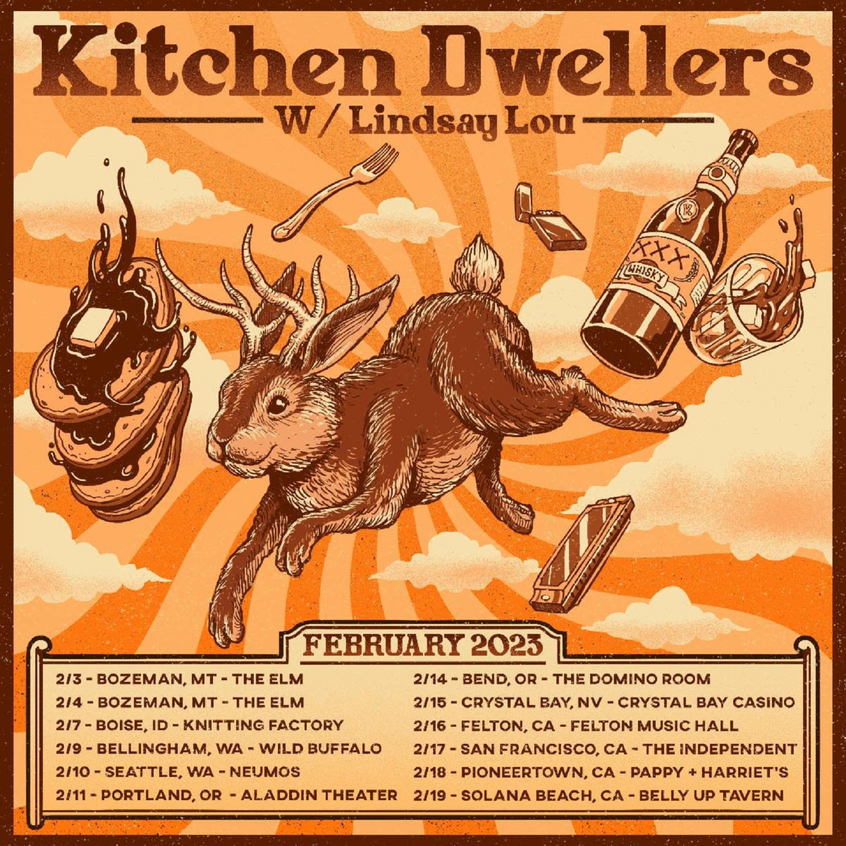 Kitchen Dwellers announce February tour dates; continue to sell out shows