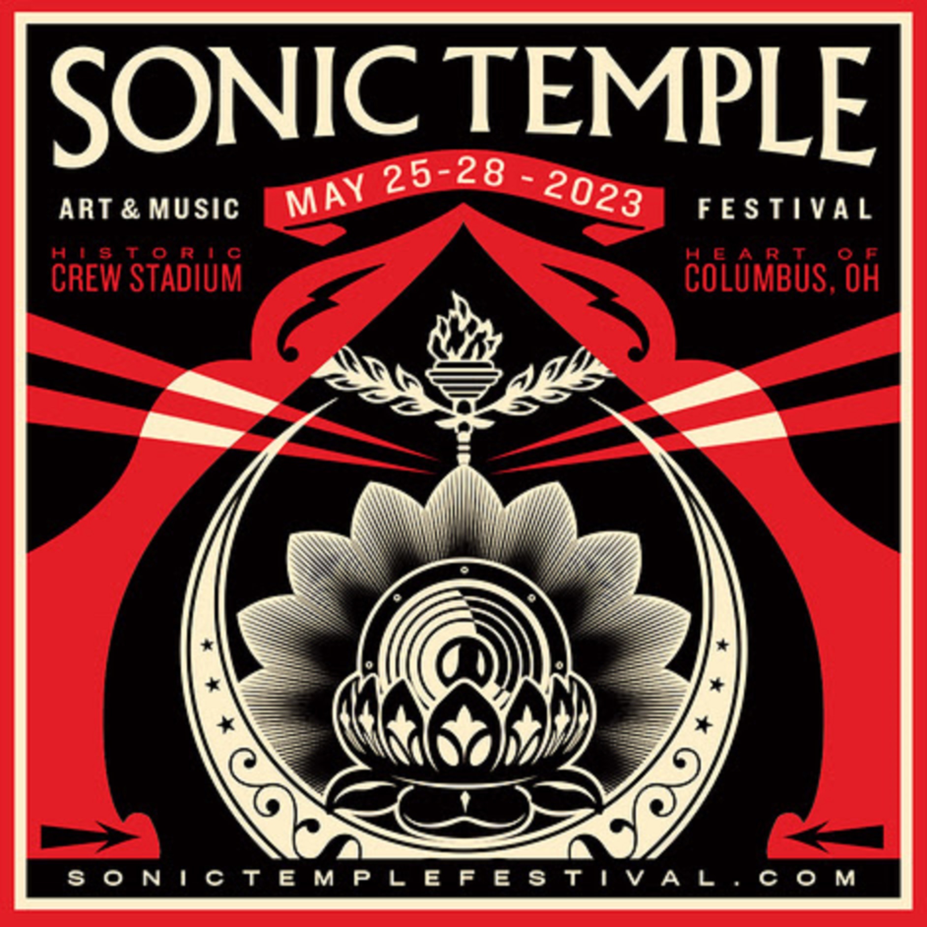 Sonic Temple Art & Music Festival will Return to Columbus, OH Memorial Day Weekend