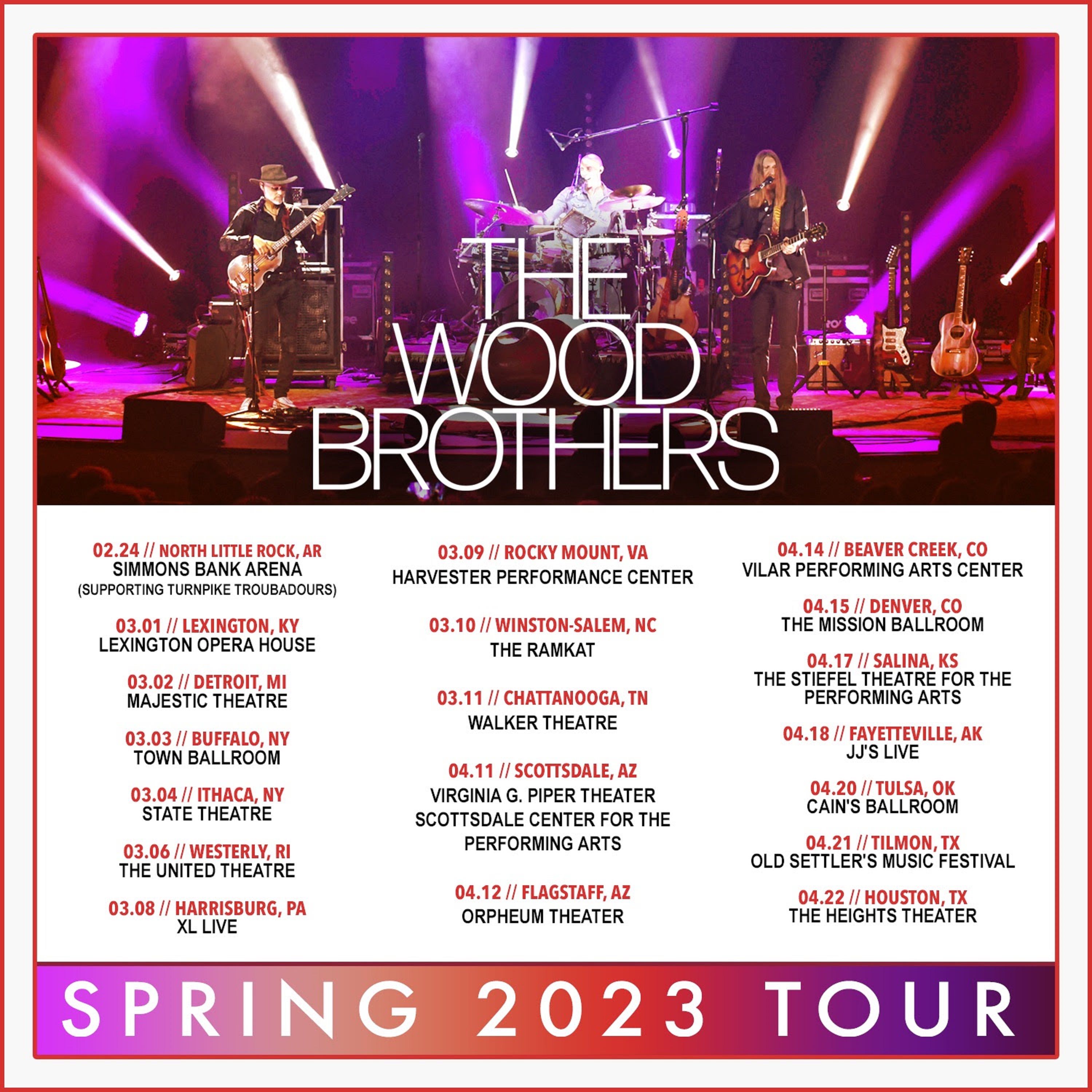 The Wood Brothers Announce Spring 2023 Tour Dates / 'Heart Is The Hero' Revealed As Title Of Next Studio Album