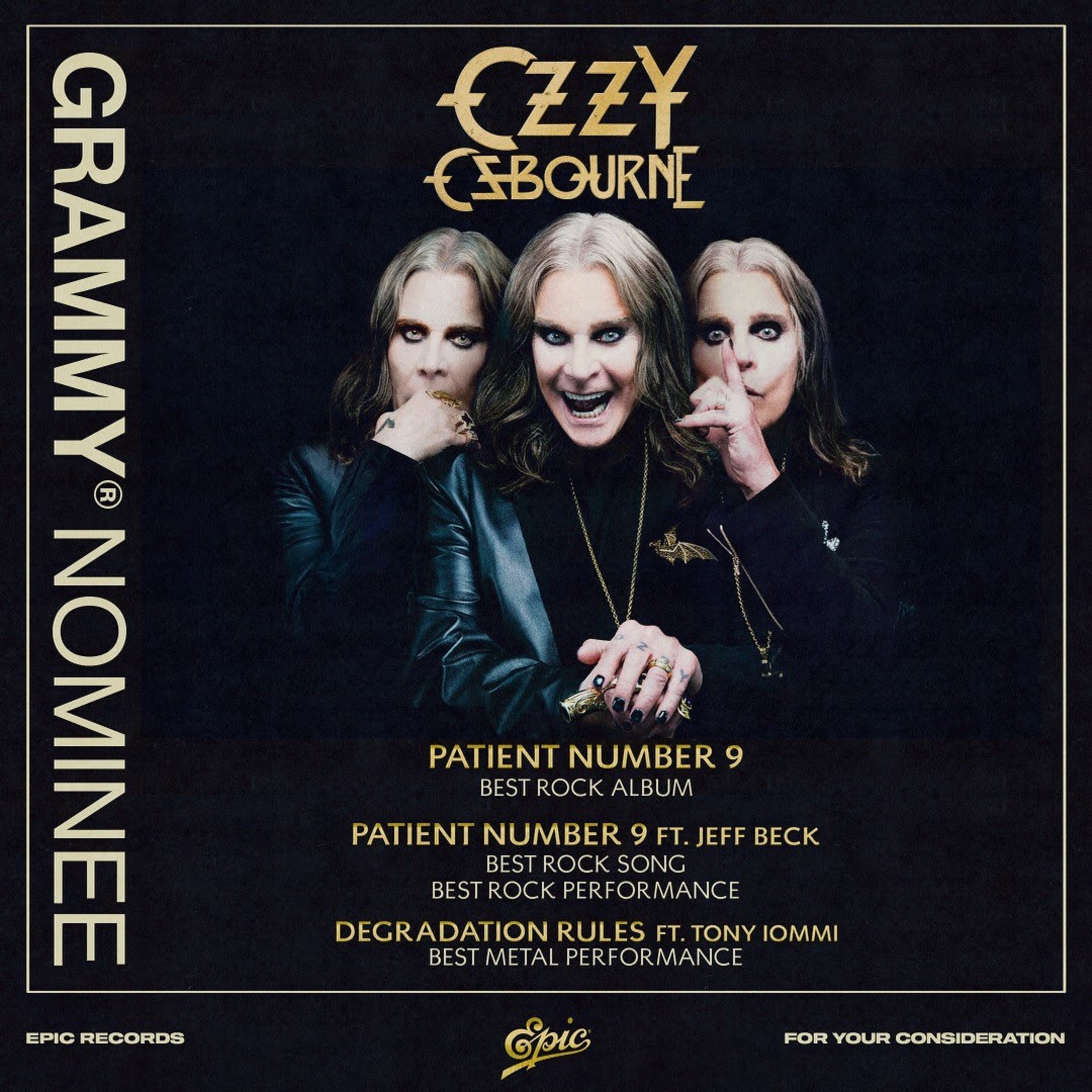 OZZY OSBOURNE Talks About The Four Grammy Nominations For His ‘Patient Number 9’ Album And More