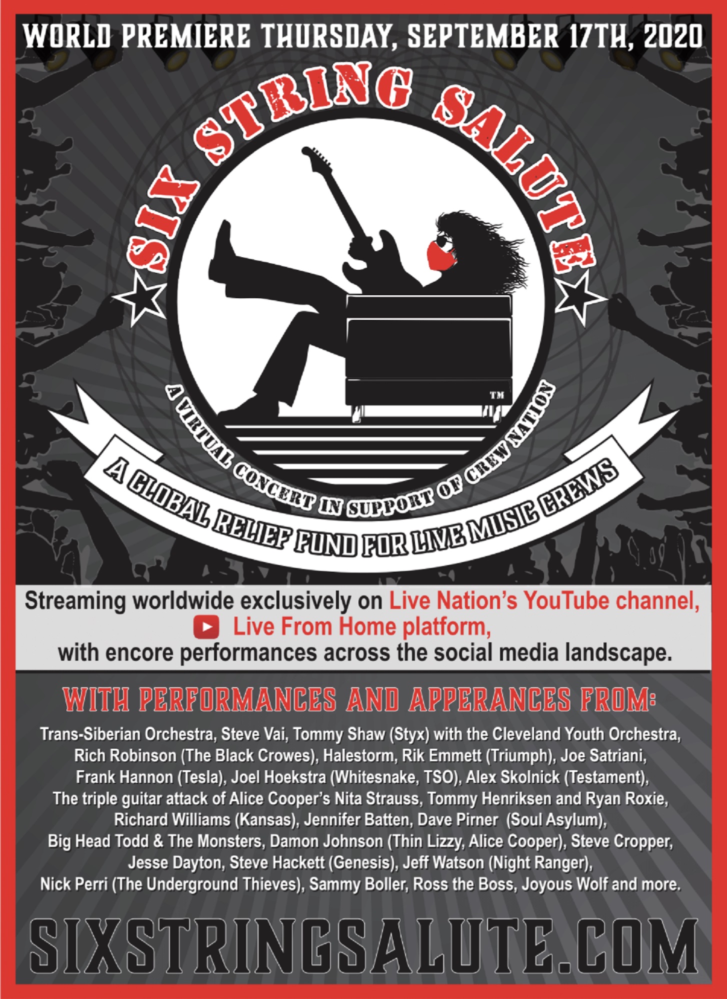 Legendary Guitarists And Musicians To Participate In Six String Salute  Virtual Concert! | Grateful Web