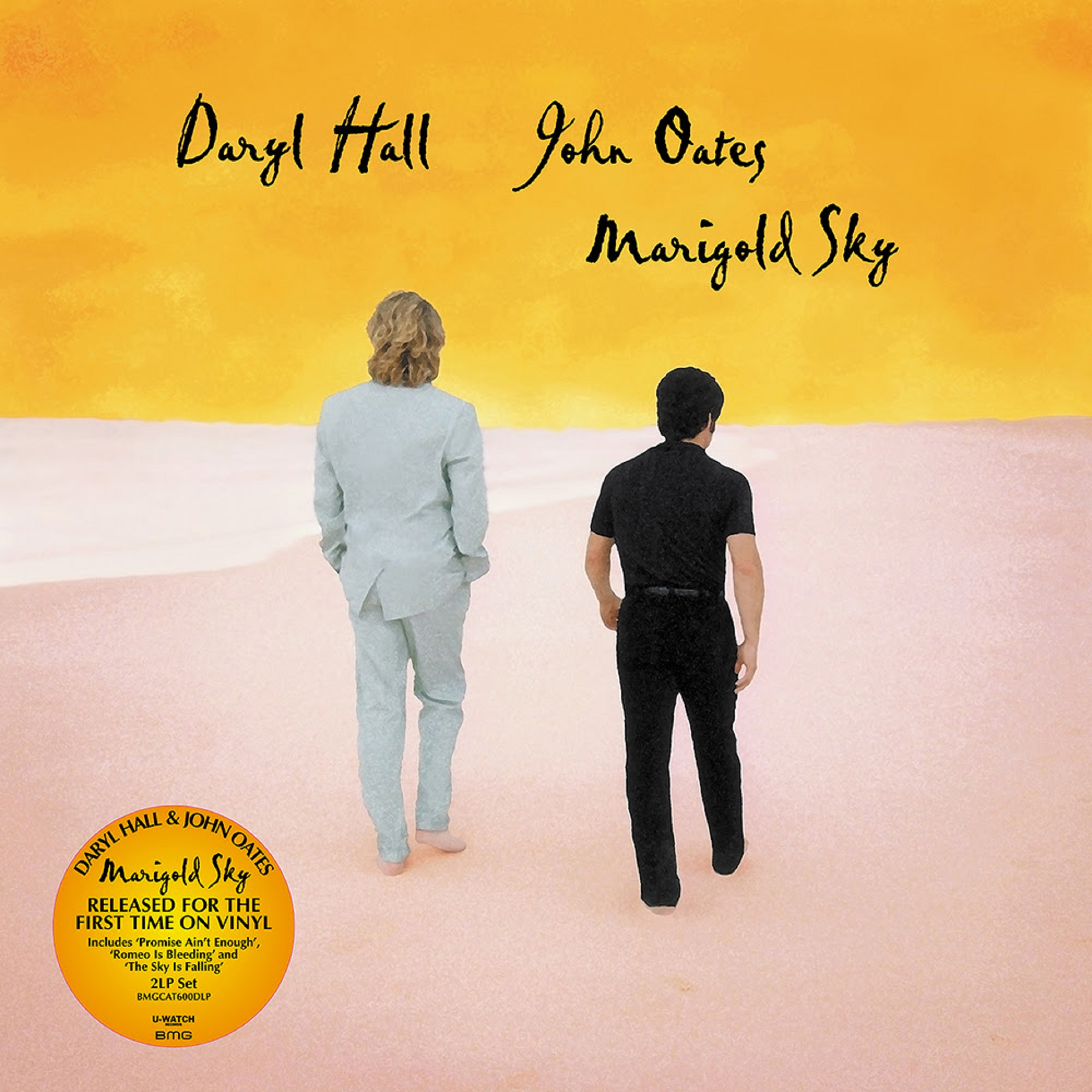 DARYL HALL AND JOHN OATES Release 1997 Album 'Marigold Sky' on Vinyl