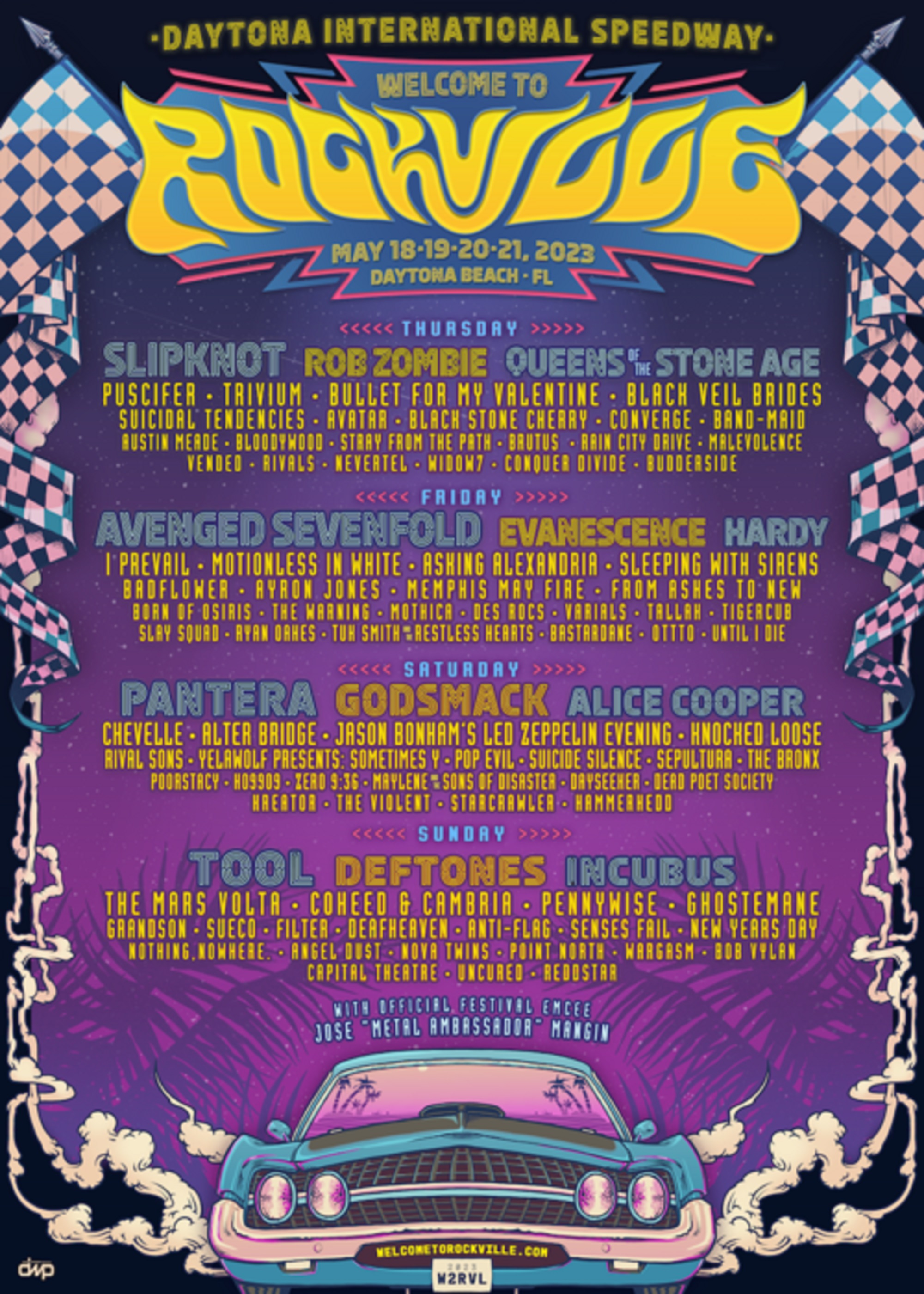 Welcome To Rockville Officially Kicks Off Danny Wimmer Presents 2023 Festival Season Staging The Biggest Music Events Around The Country