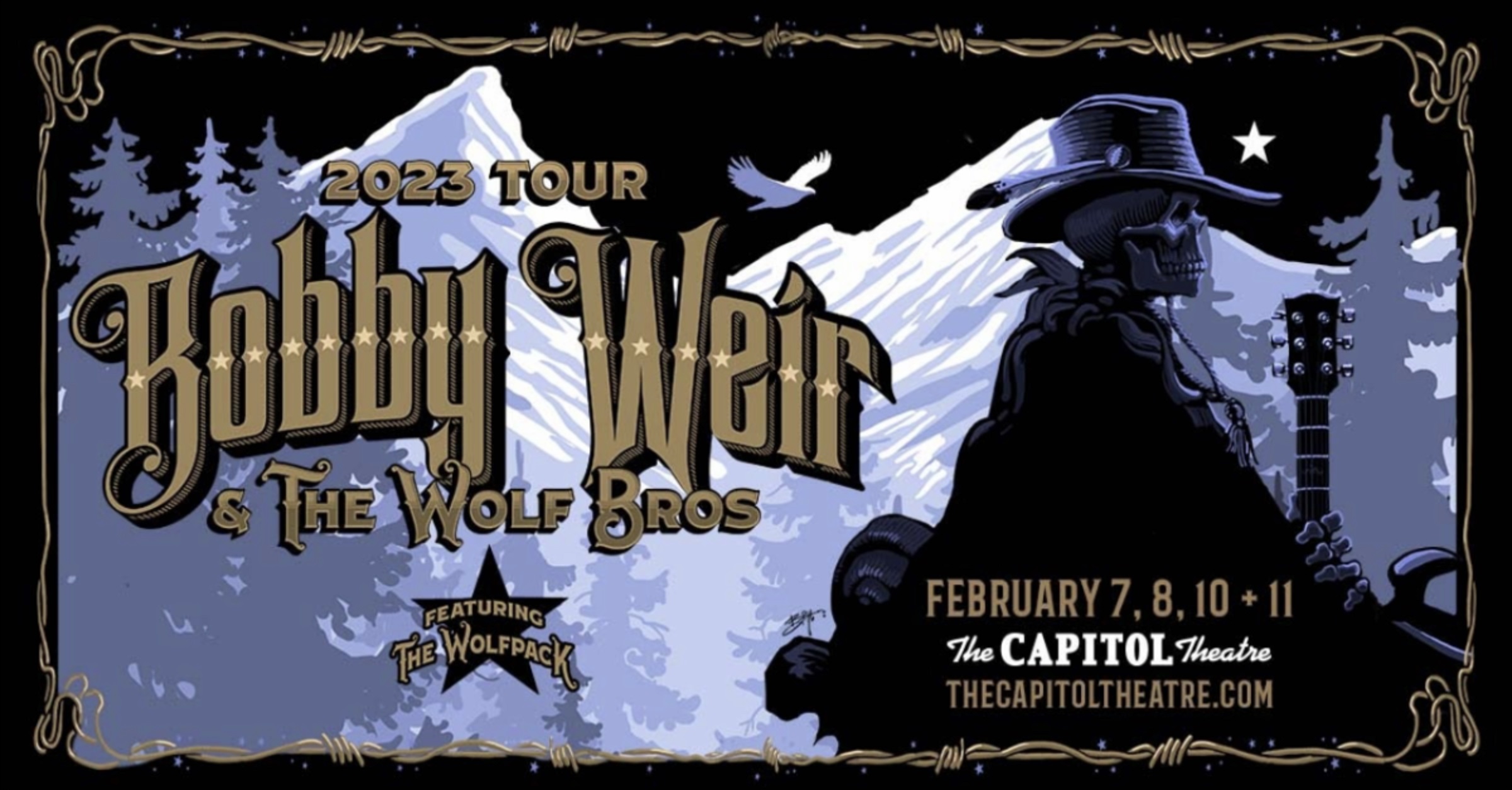 Coming Up @ The Capitol Theatre: Bobby Weir & Wolf Bros, Brandi Carlile, Elvis Costello, Goose & more