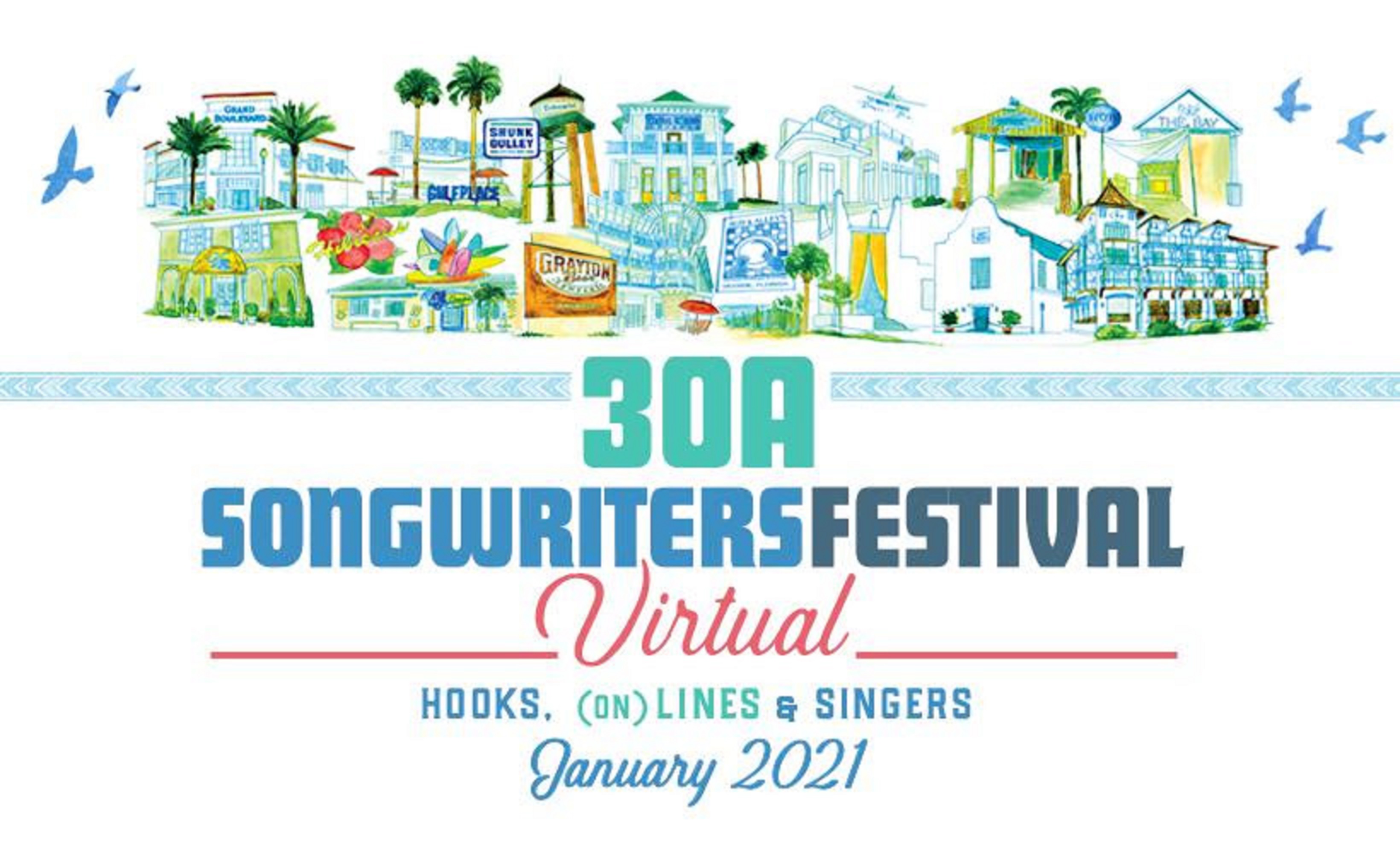 30A Songwriters Festival Announces 2021 Virtual Festival